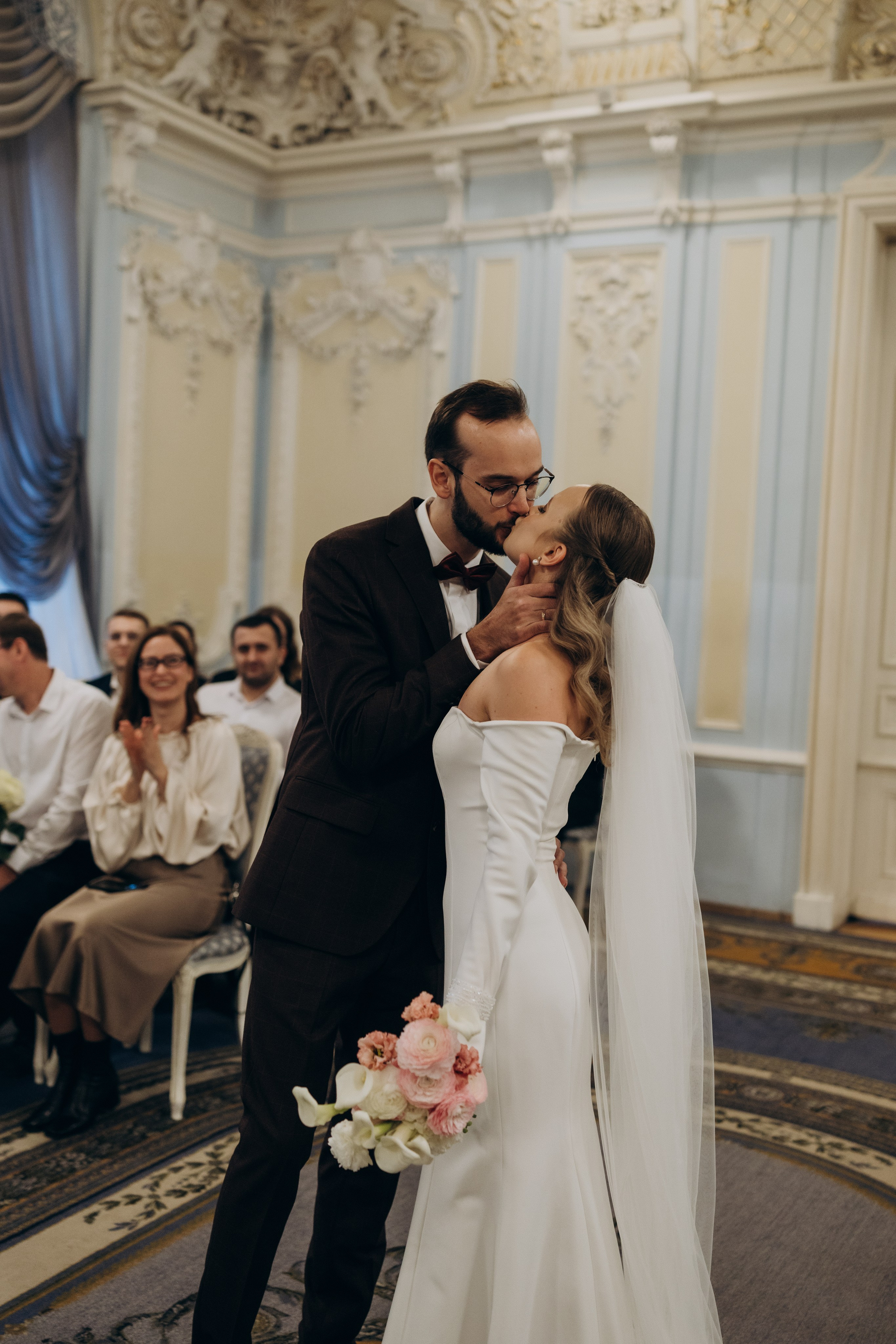 Юра и Полина | 2-й дворец и Половцова. Свадебный и love story фотограф в Санкт-Петербурге