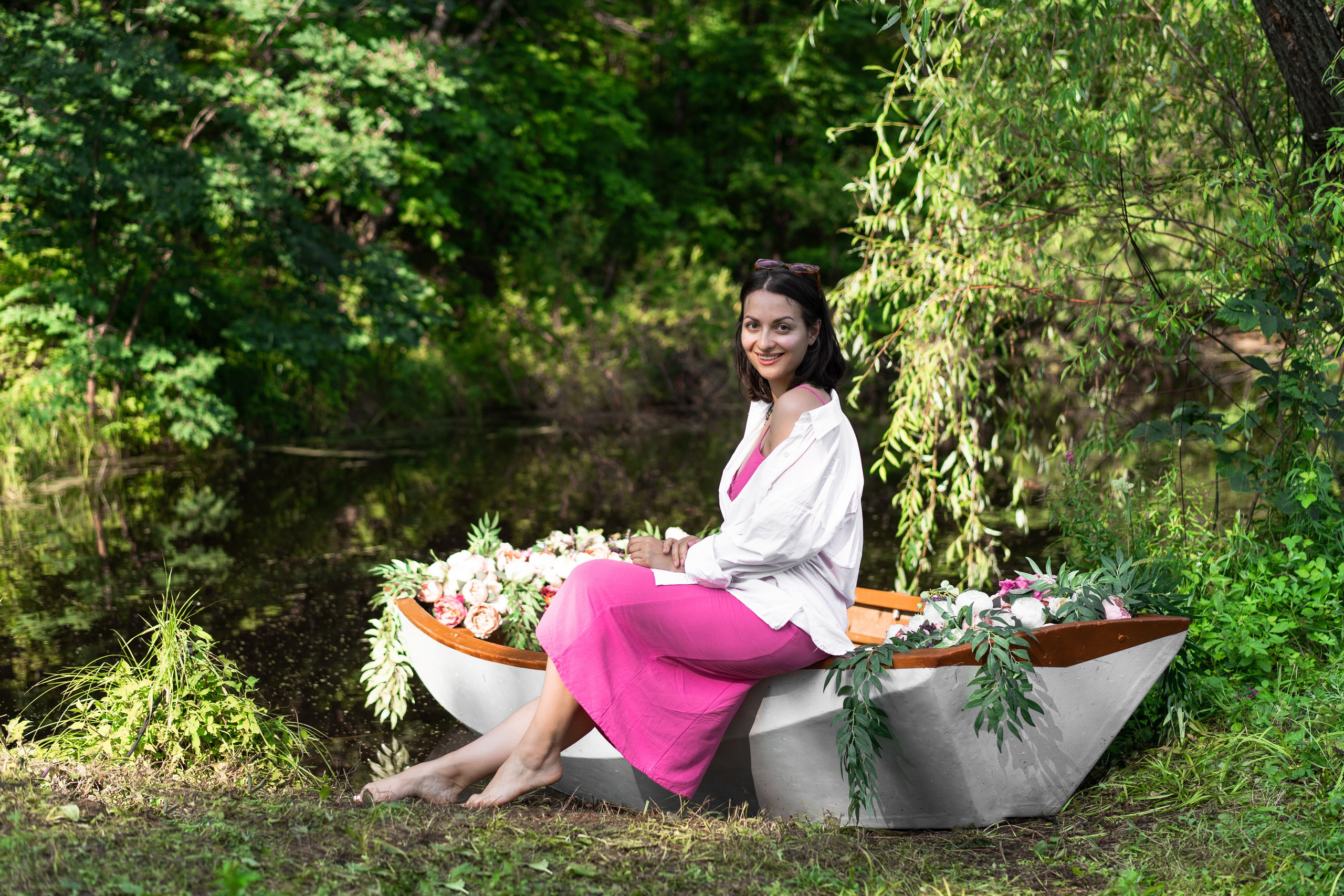 Лодка с цветами. Семейный и детский фотограф во Владивостоке Мария Гой