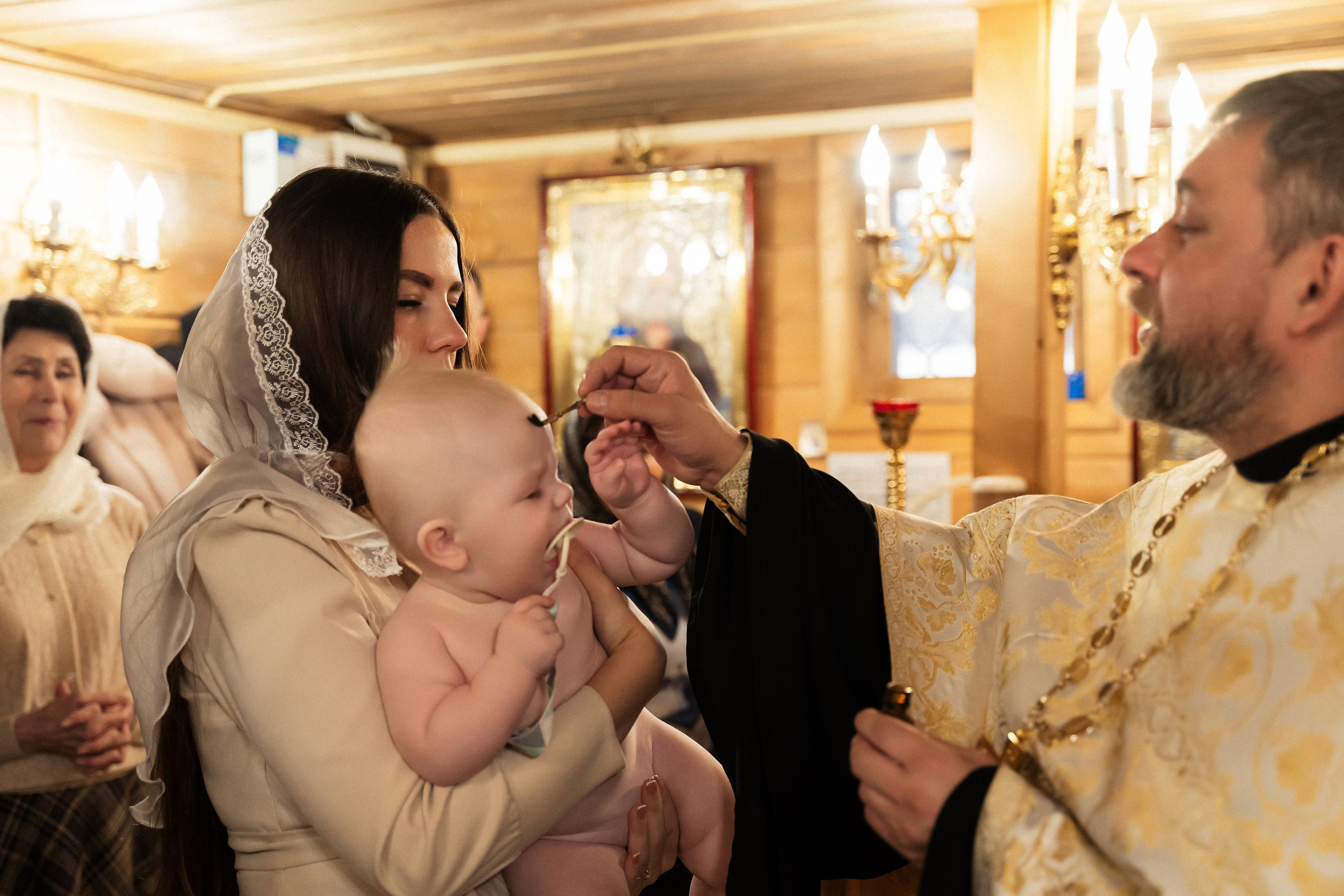 Крещение Екатерины. Фотограф Алина Филимонова Тверь