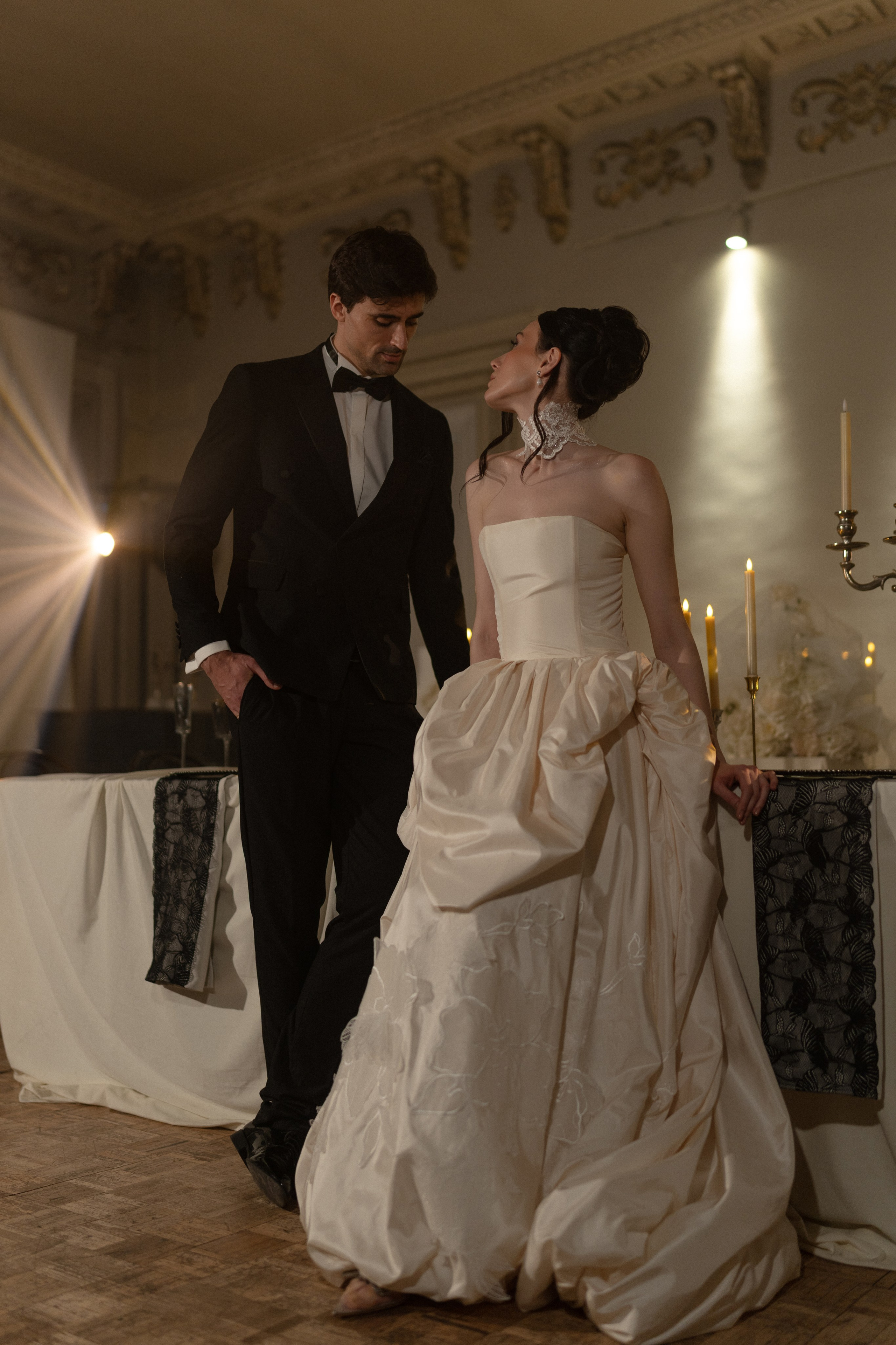 Ужин при свечах. Свадебный и репортажный фотограф Москва