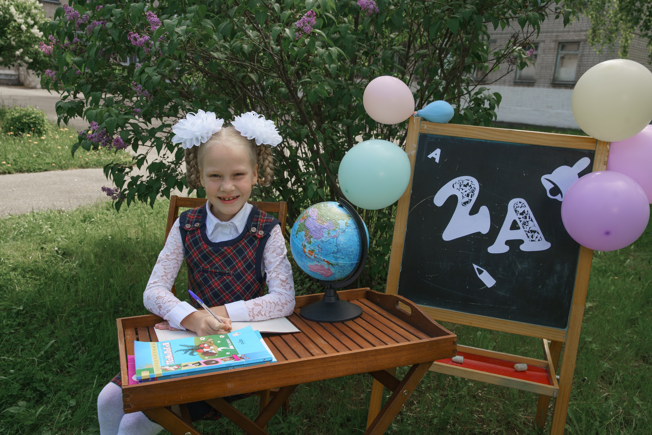 Школьная фотозона. Семейный и детский фотограф в Нижнем Новгороде