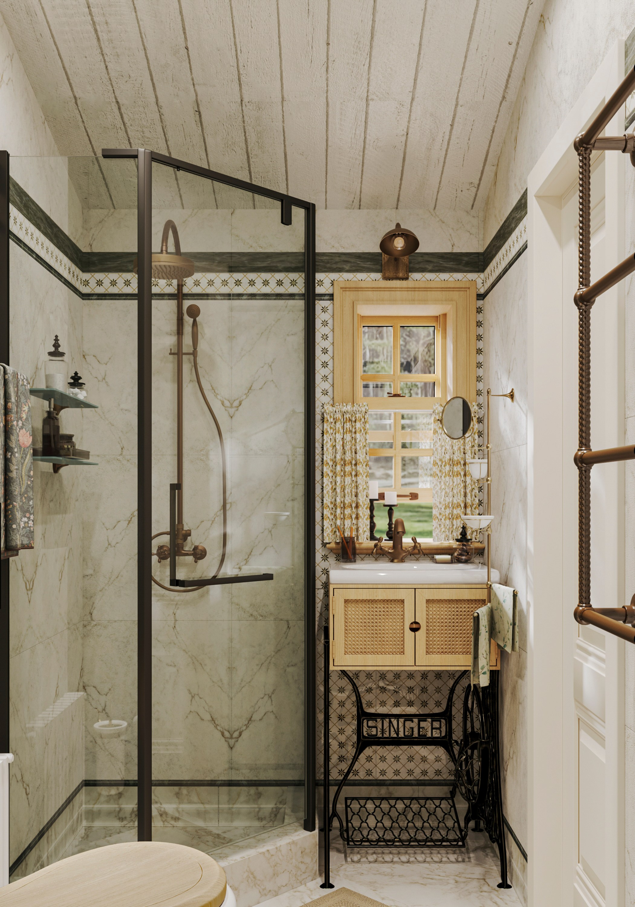 Домик в стиле прованс. Дизайн-студия RT Room