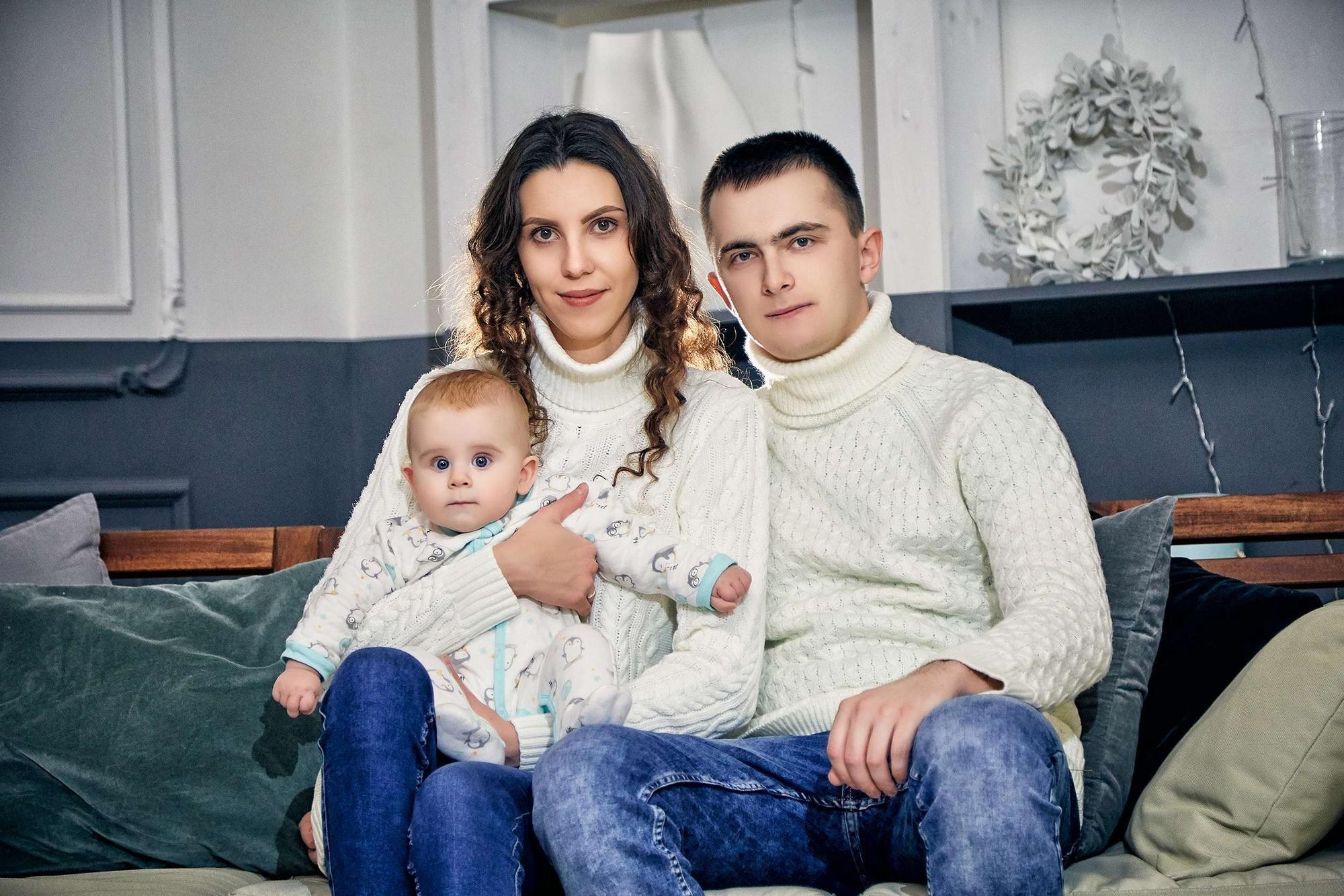 Игорь и Елена со своим малышом. Свадебный фотограф в Самаре — Дмитрий Емец