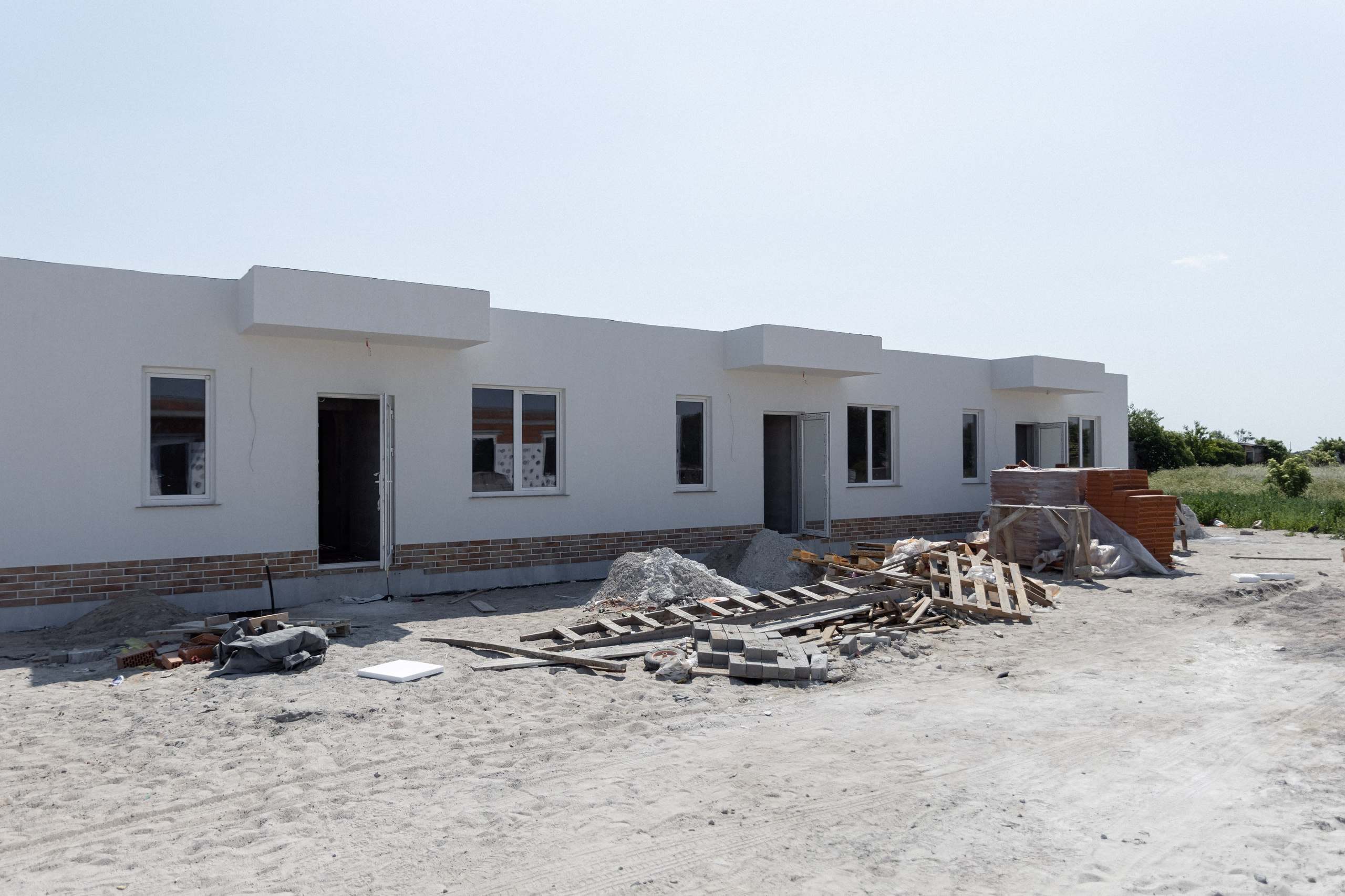 Блок-секция п.Авангардное Гурьевский р-он. Монтаж отопления в Калининграде | Балтийский сантехник