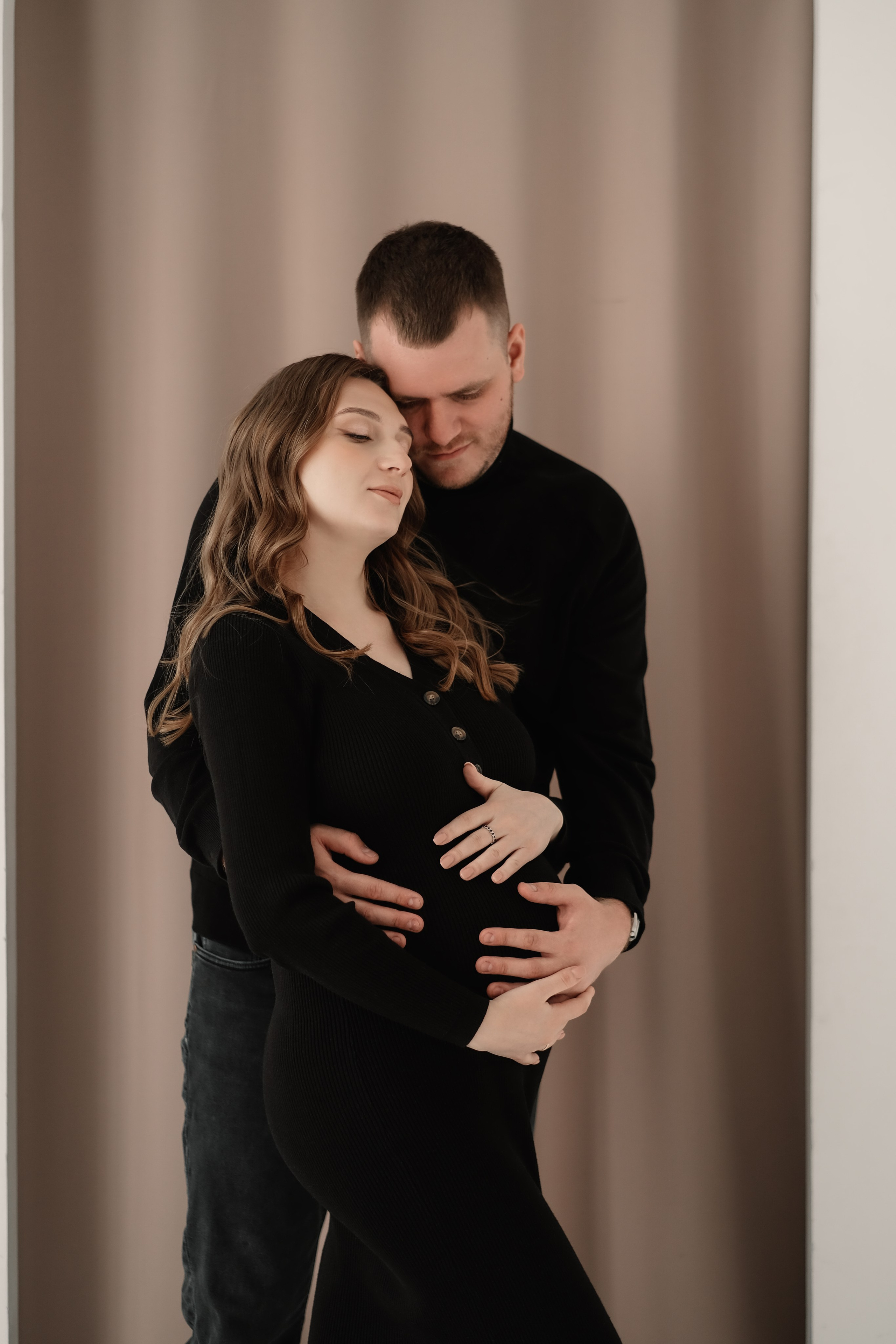 Лена, Саша и Настя. Фотограф беременности и Newborn в Екатеринбурге Марина Добровольская