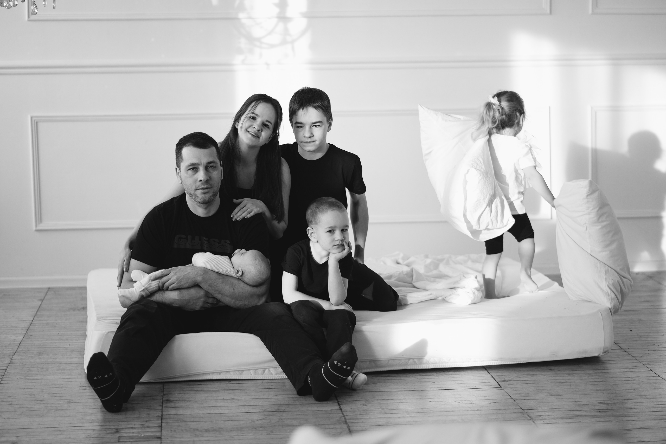 Семья Тани. Фотограф беременности и Newborn в Екатеринбурге Марина Добровольская