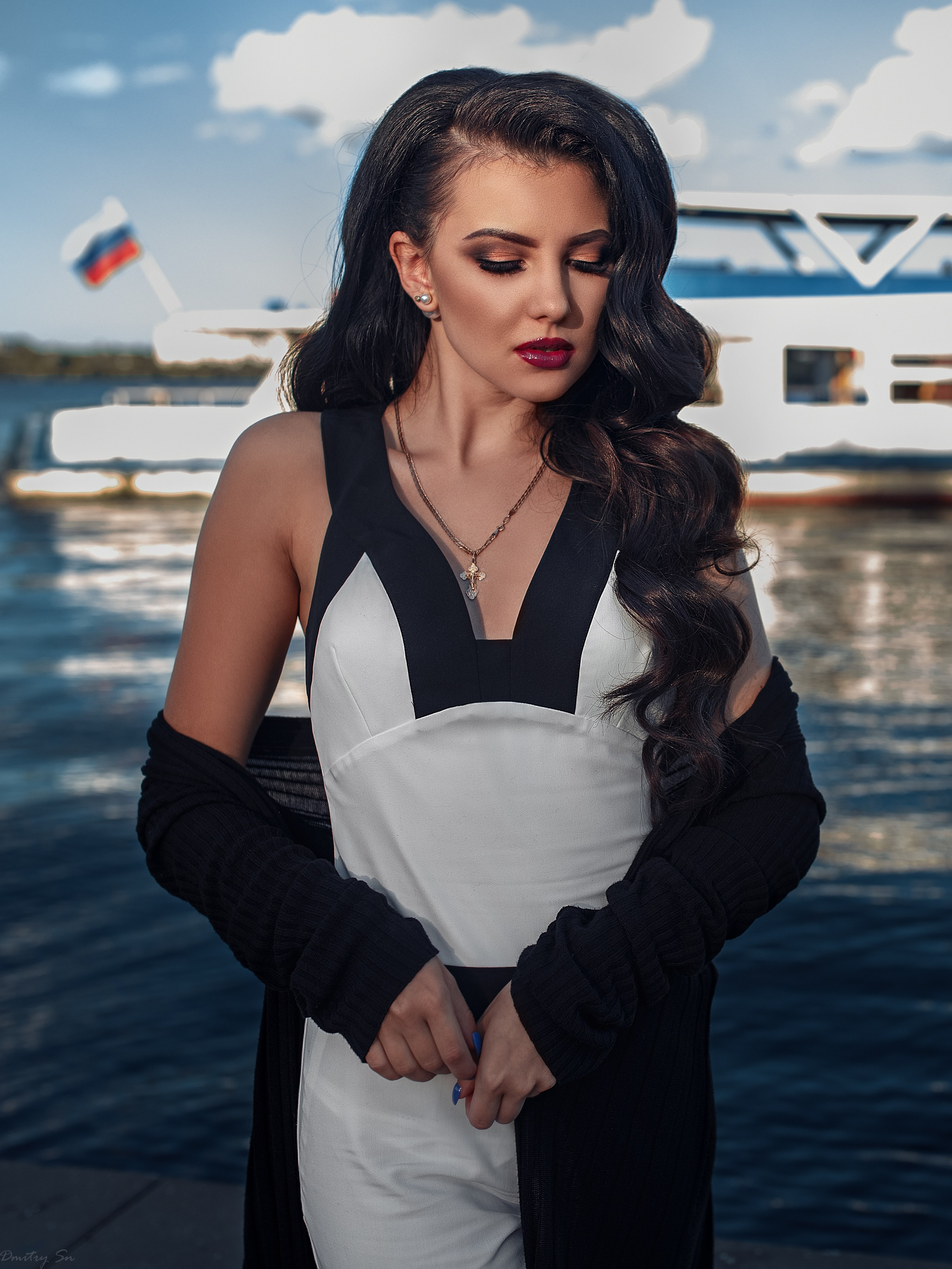 Фотосет с Кристиной на набережной для «себя»