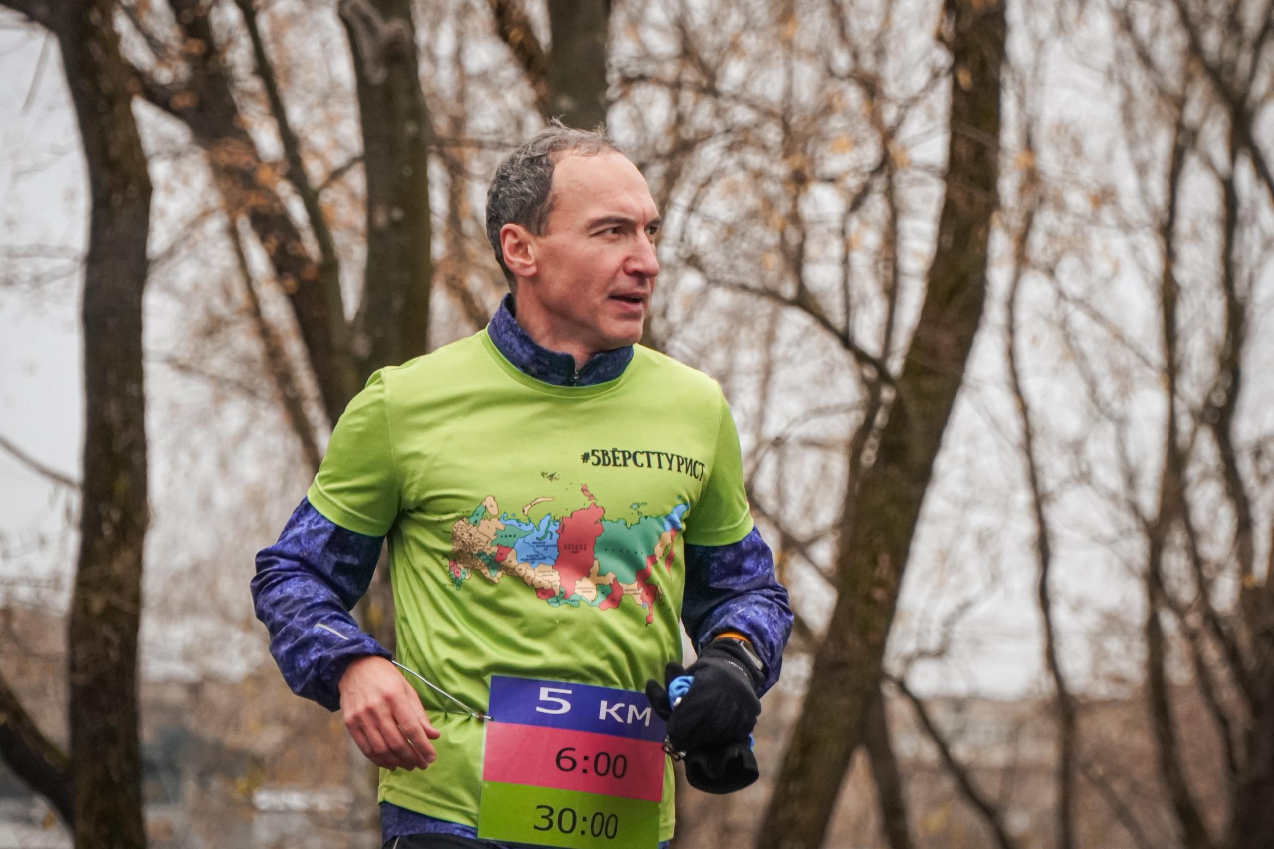 5 вёрст Реутов 16.11.2024. Роман Капилюшов. Бег. Фото. Видео. г. Люберцы