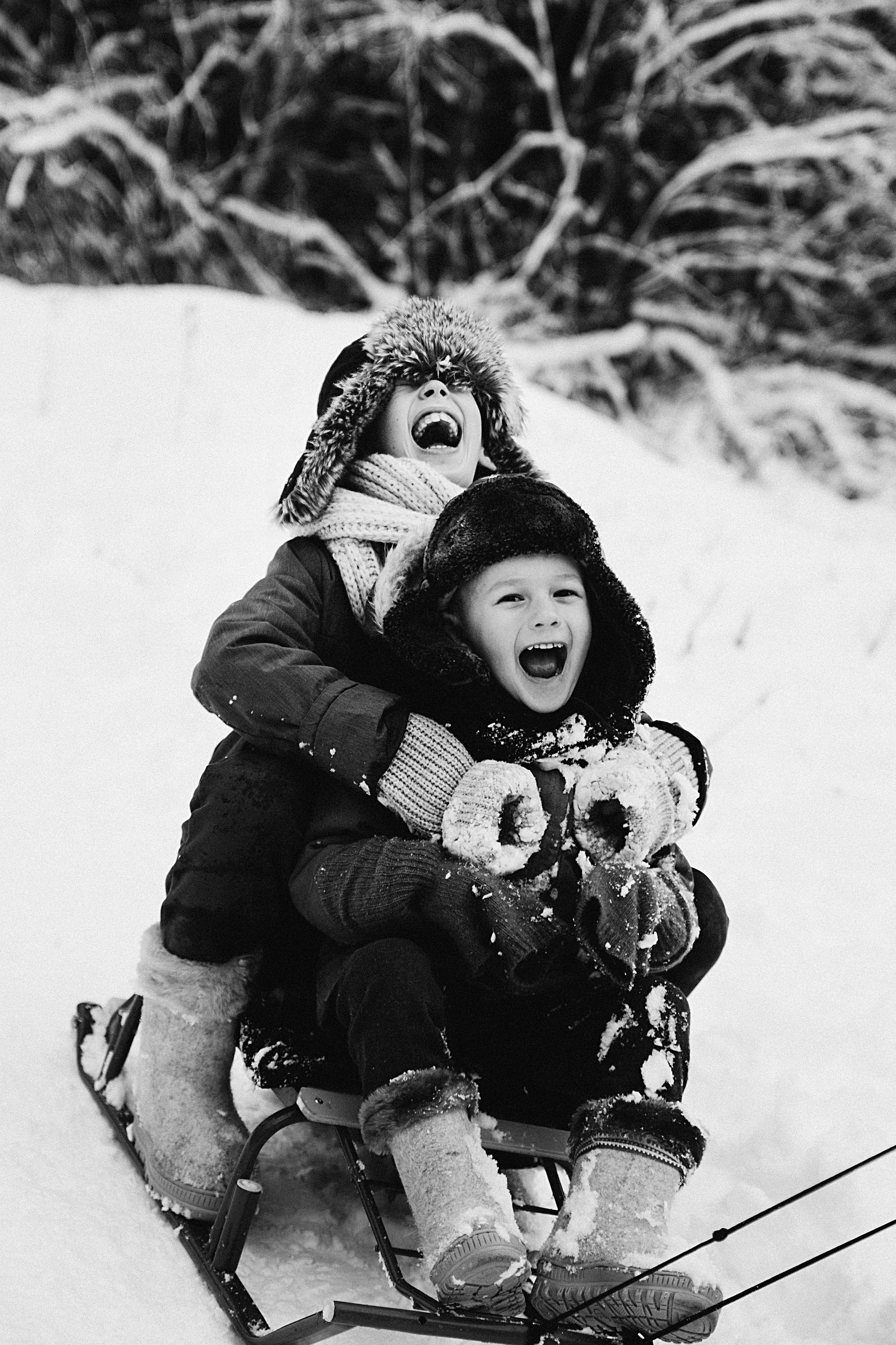 Зимние радости. Репортажный и детский фотограф в Минске