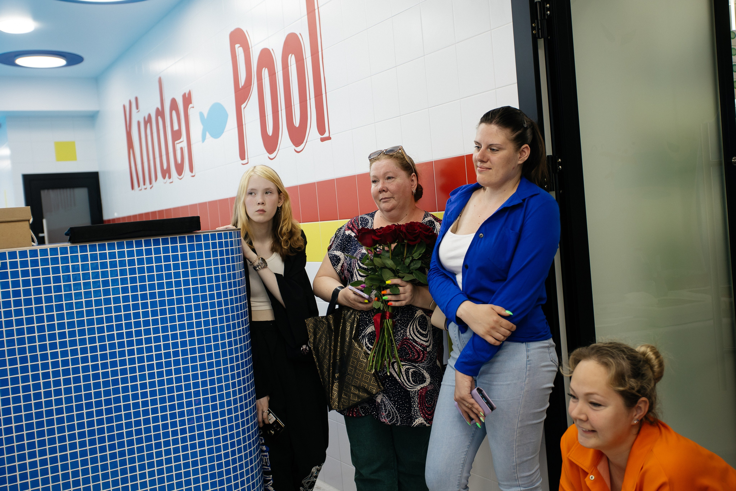 Открытие бассейна. Фотограф в Иркутске