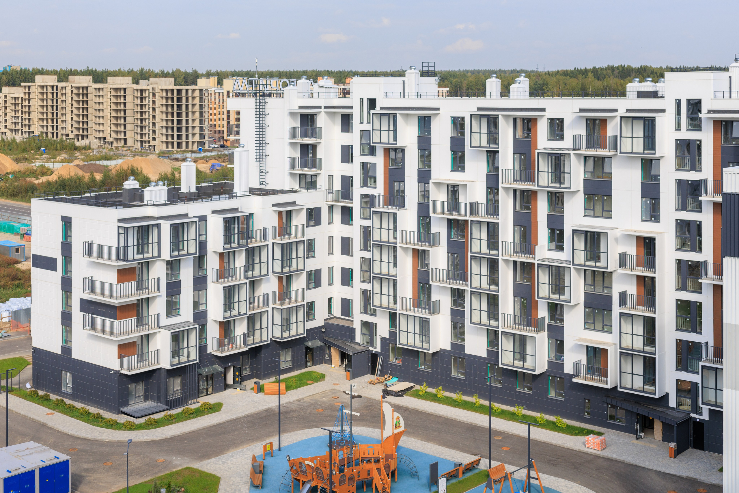 Архитектурная и репортажная фотосъёмка для застройщика