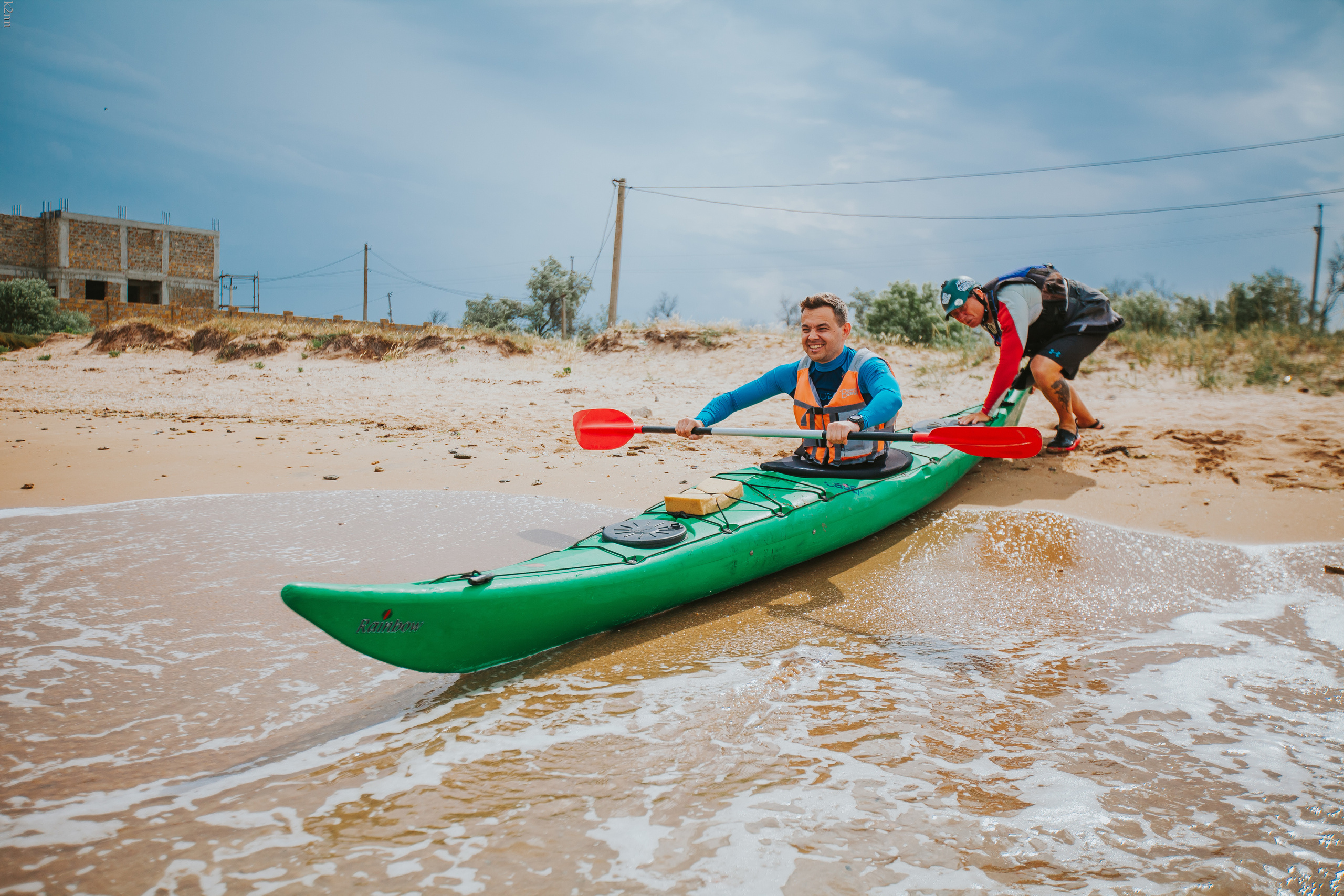 Каякинг вдоль мыса Казантип и Генеральских пляжей. Фотограф Антон Катунин | Симферополь