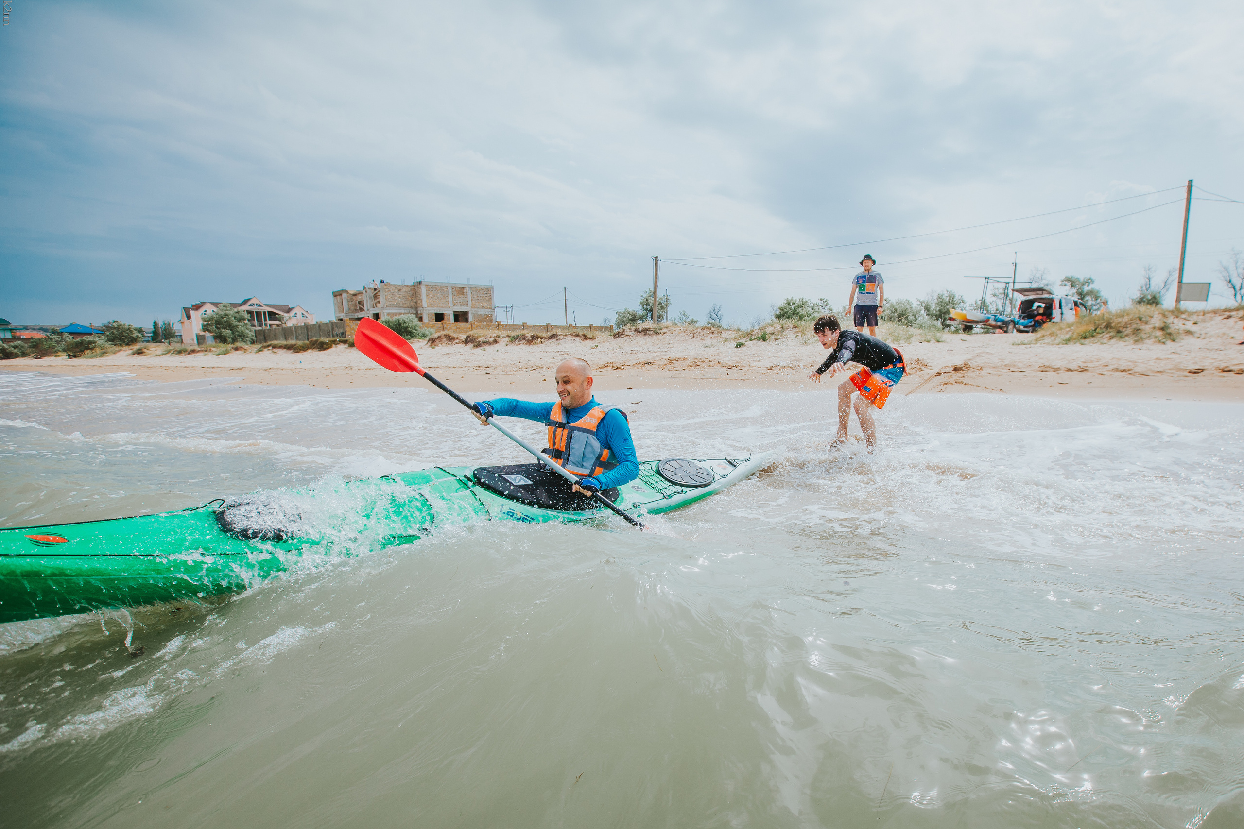 Каякинг вдоль мыса Казантип и Генеральских пляжей. Фотограф Антон Катунин | Симферополь