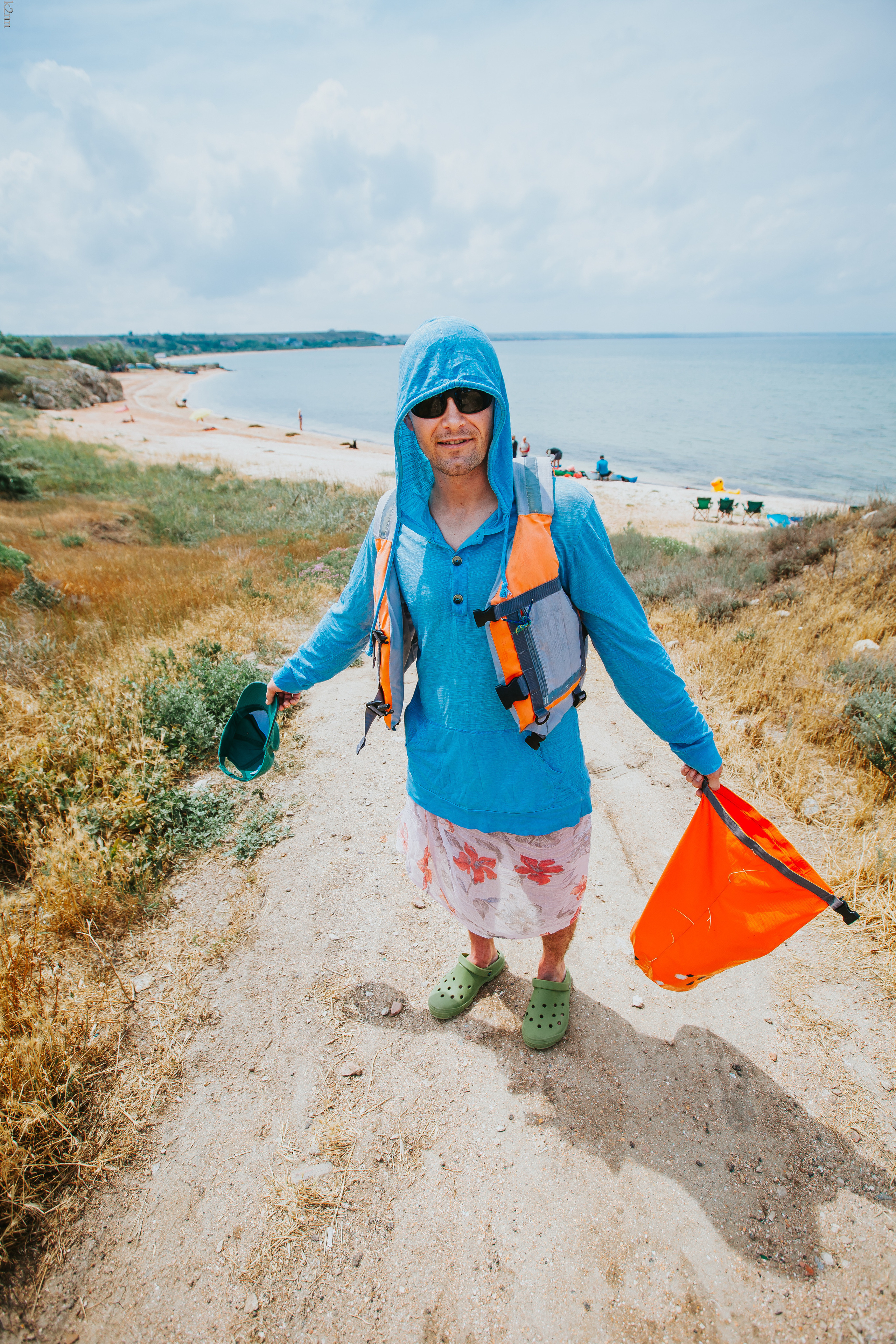 Каякинг вдоль мыса Казантип и Генеральских пляжей. Фотограф Антон Катунин | Симферополь