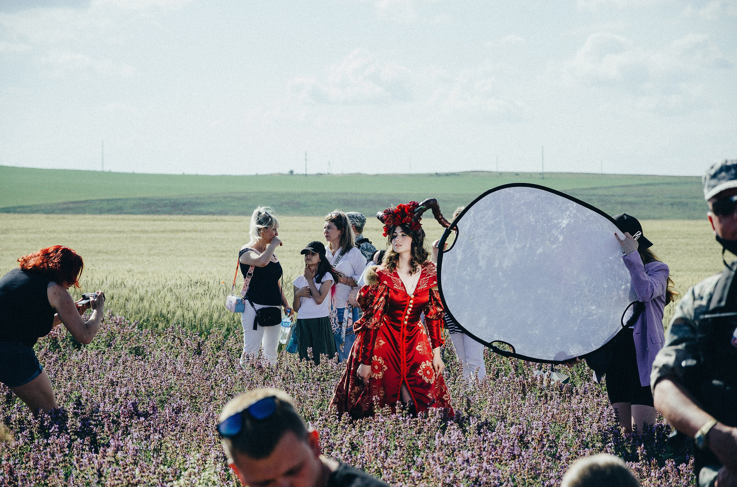 12 июня 2021 | Показ Crimean Fashion Week шалфейном поле. Фотограф Антон Катунин | Симферополь