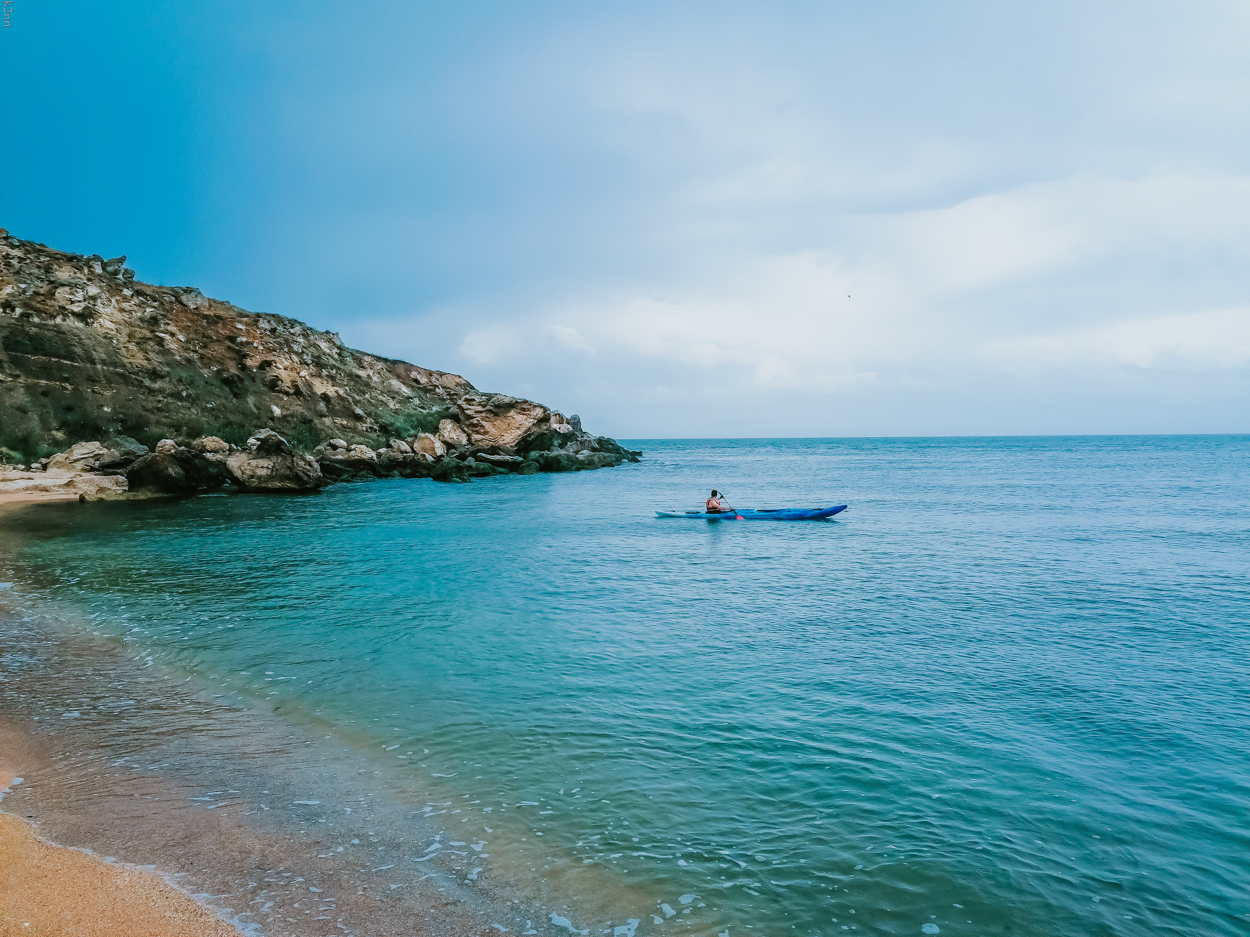 Каякинг вдоль мыса Казантип и Генеральских пляжей. Фотограф Антон Катунин | Симферополь