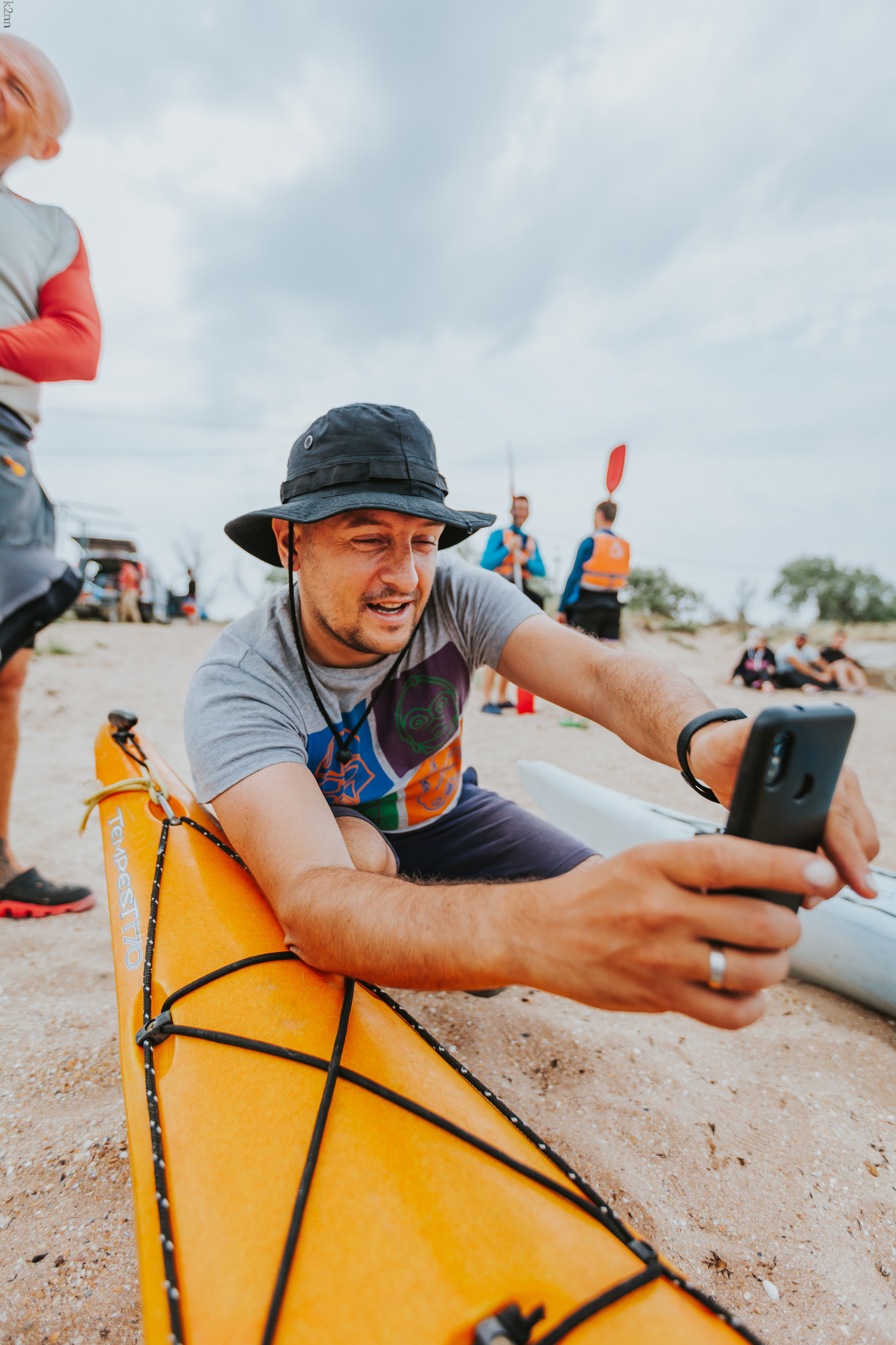 Каякинг вдоль мыса Казантип и Генеральских пляжей. Фотограф Антон Катунин | Симферополь