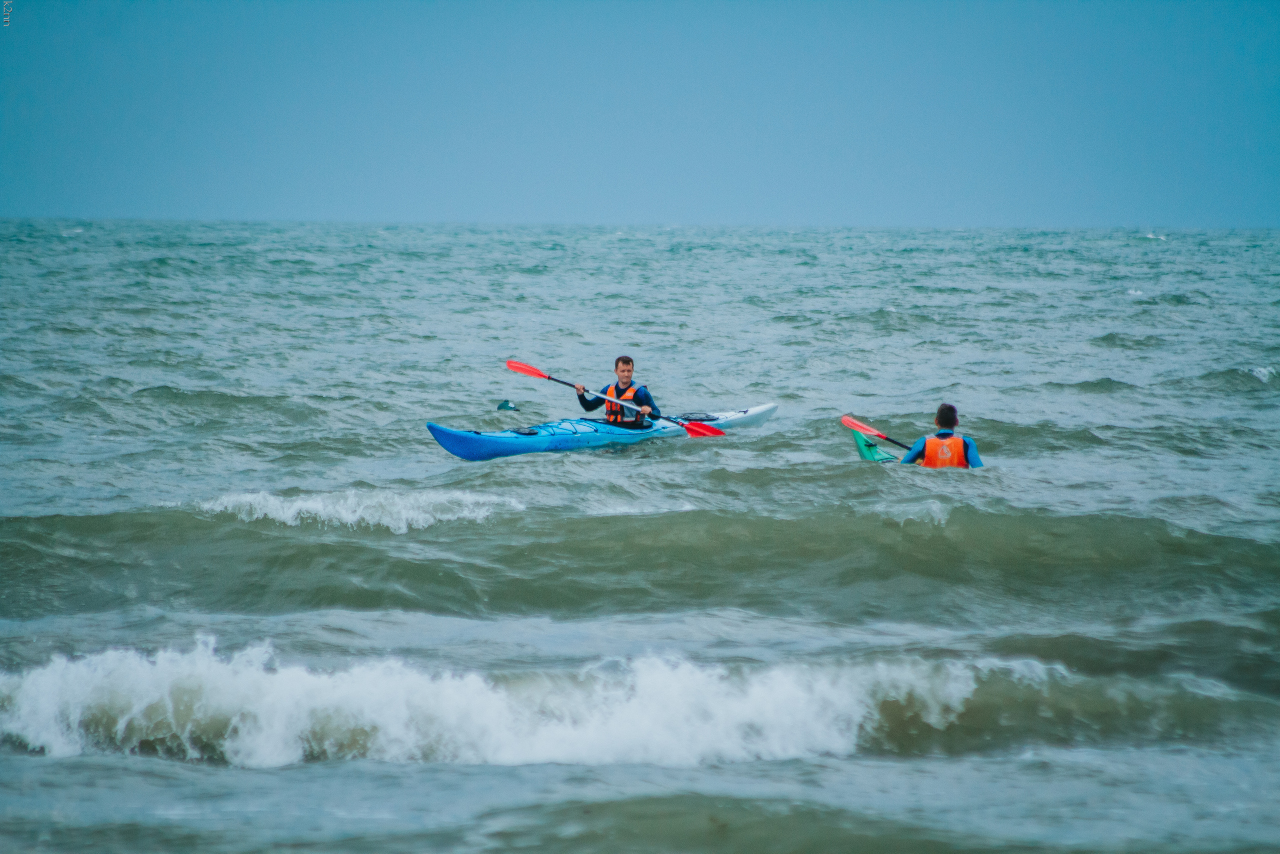 Каякинг вдоль мыса Казантип и Генеральских пляжей. Фотограф Антон Катунин | Симферополь