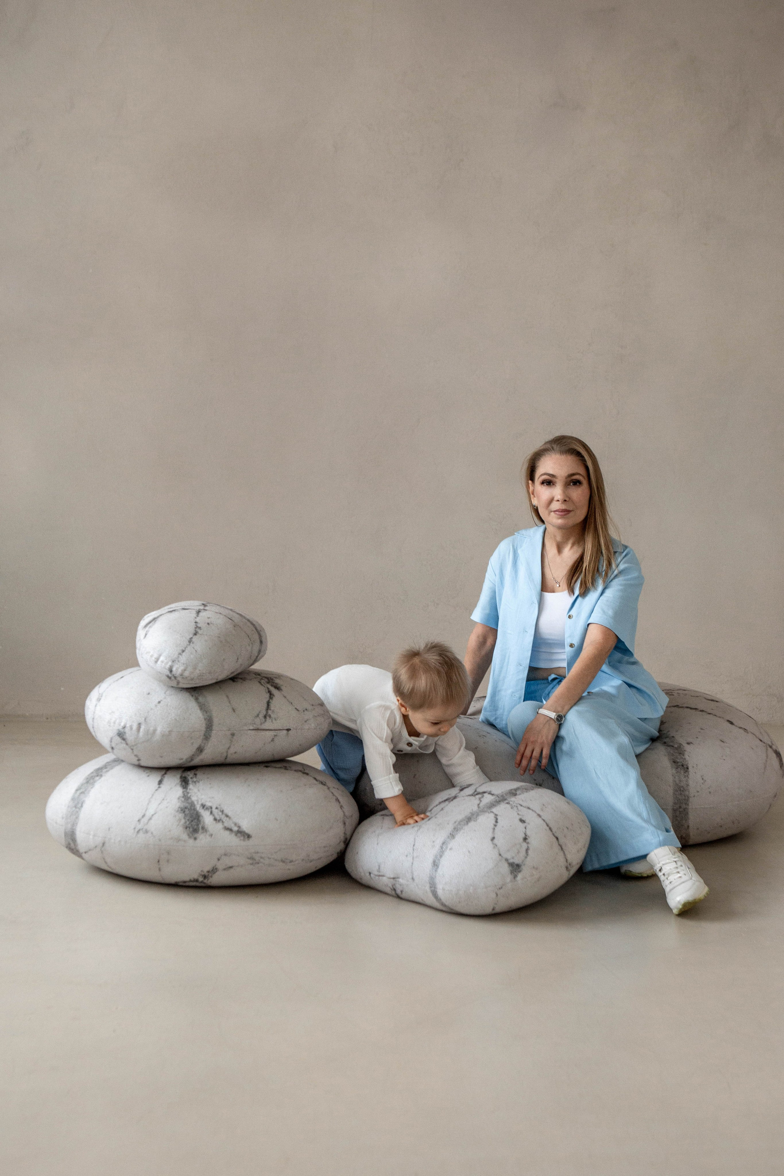 Мама и сын. Фотограф Екатерина Голицына