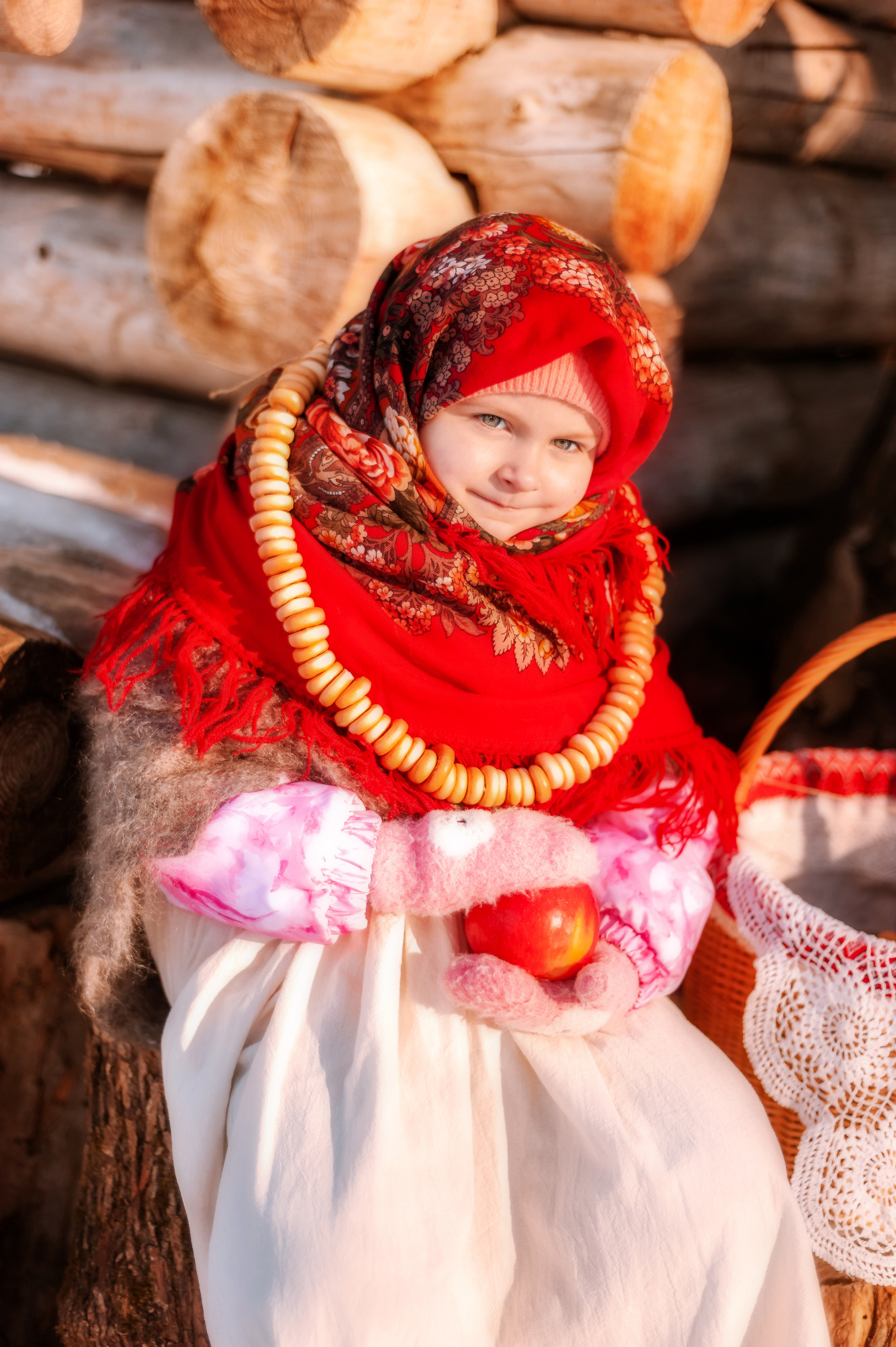 Русская зима. Семейный, детский фотограф в Воронеже Анна Никитина
