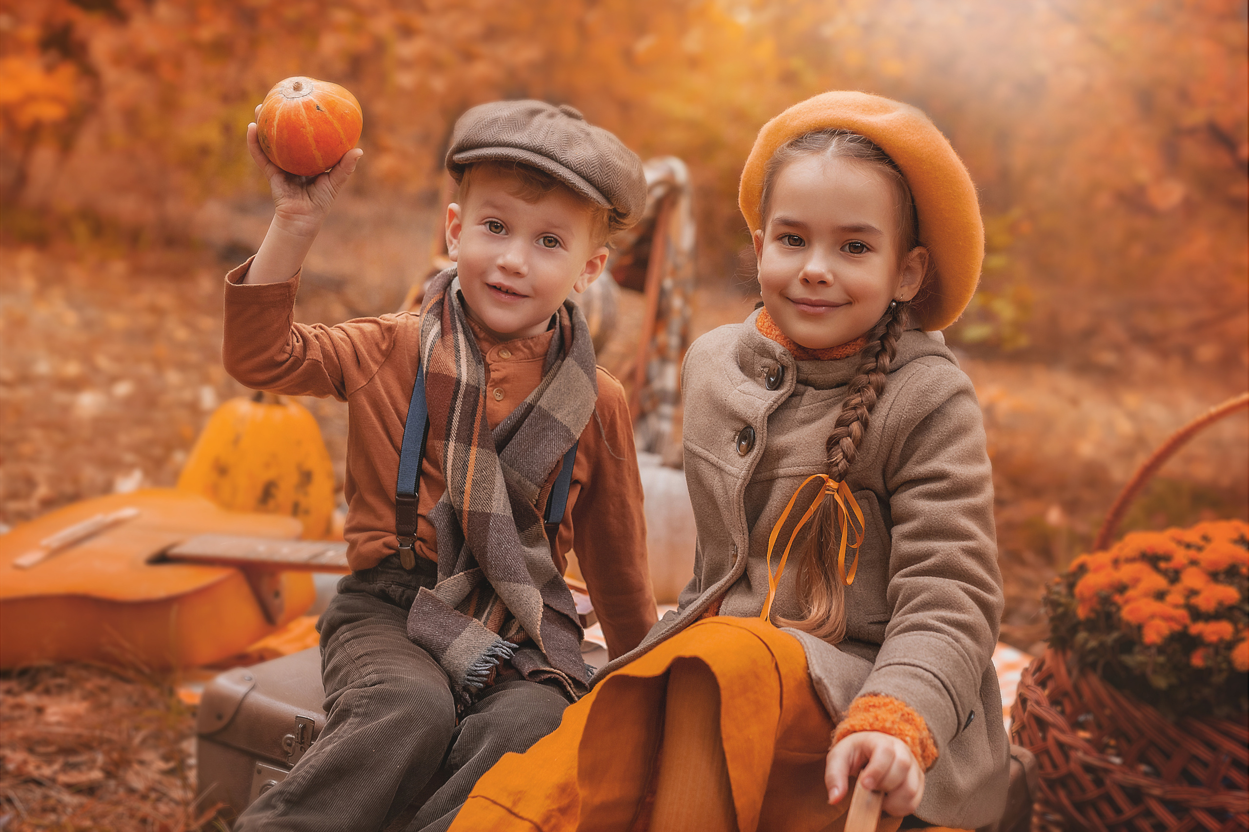 Осеннее настроение. Семейный, детский фотограф в Воронеже Анна Никитина