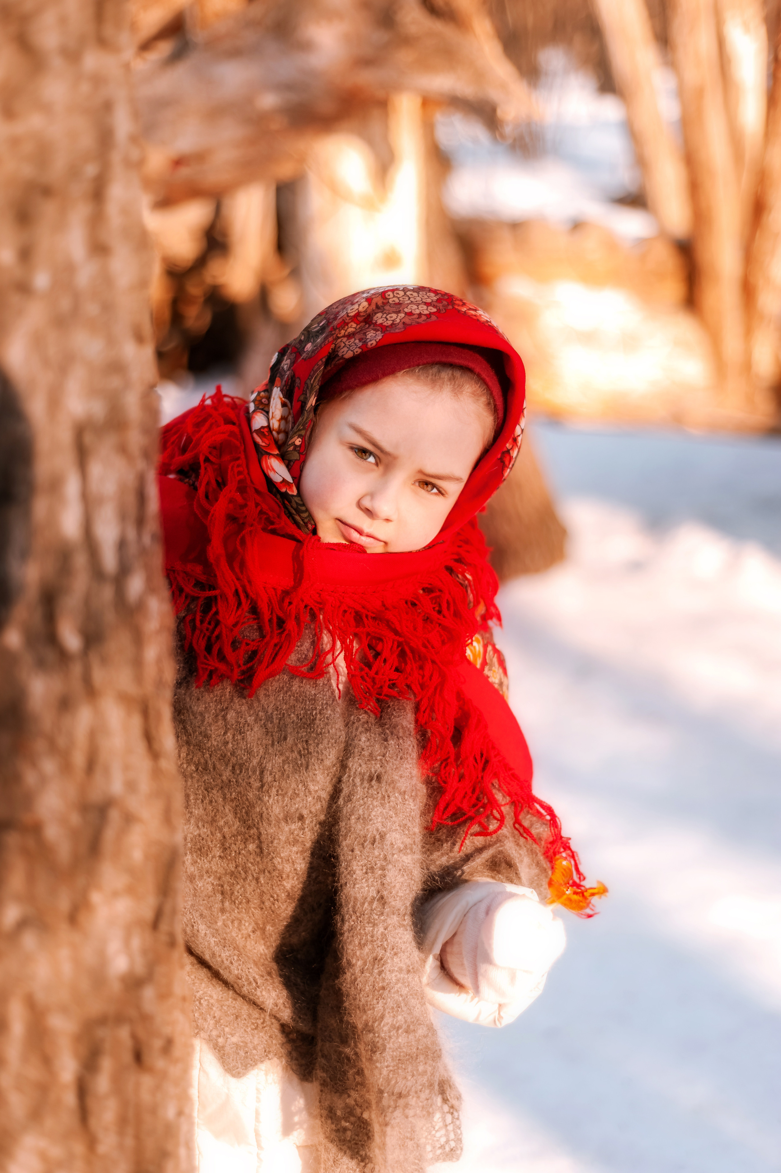 Русская зима. Семейный, детский фотограф в Воронеже Анна Никитина