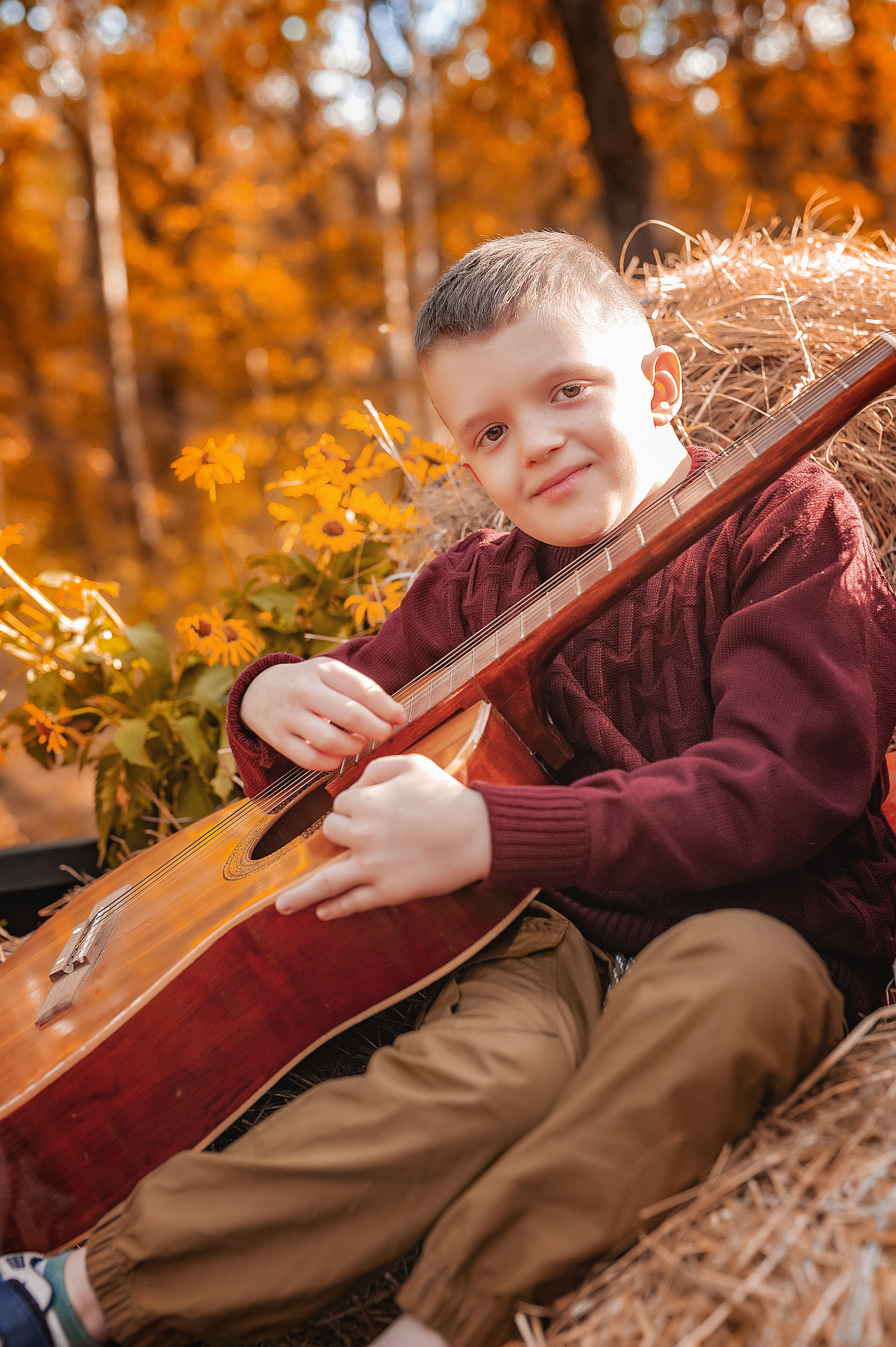 Осенний пикап. Семейный, детский фотограф в Воронеже Анна Никитина
