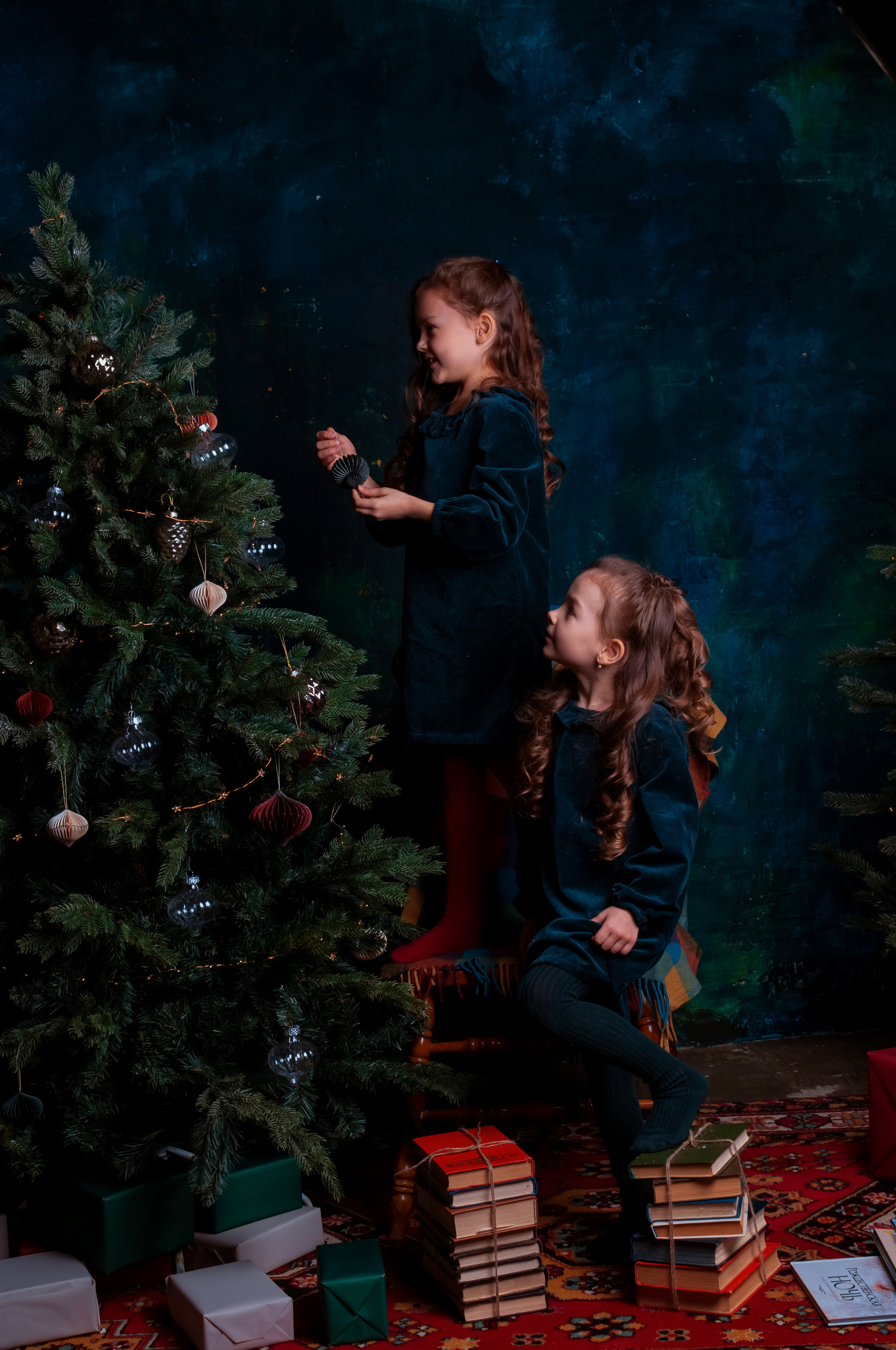 Новый год, как на открытках. Семейный, детский фотограф в Воронеже Анна Никитина