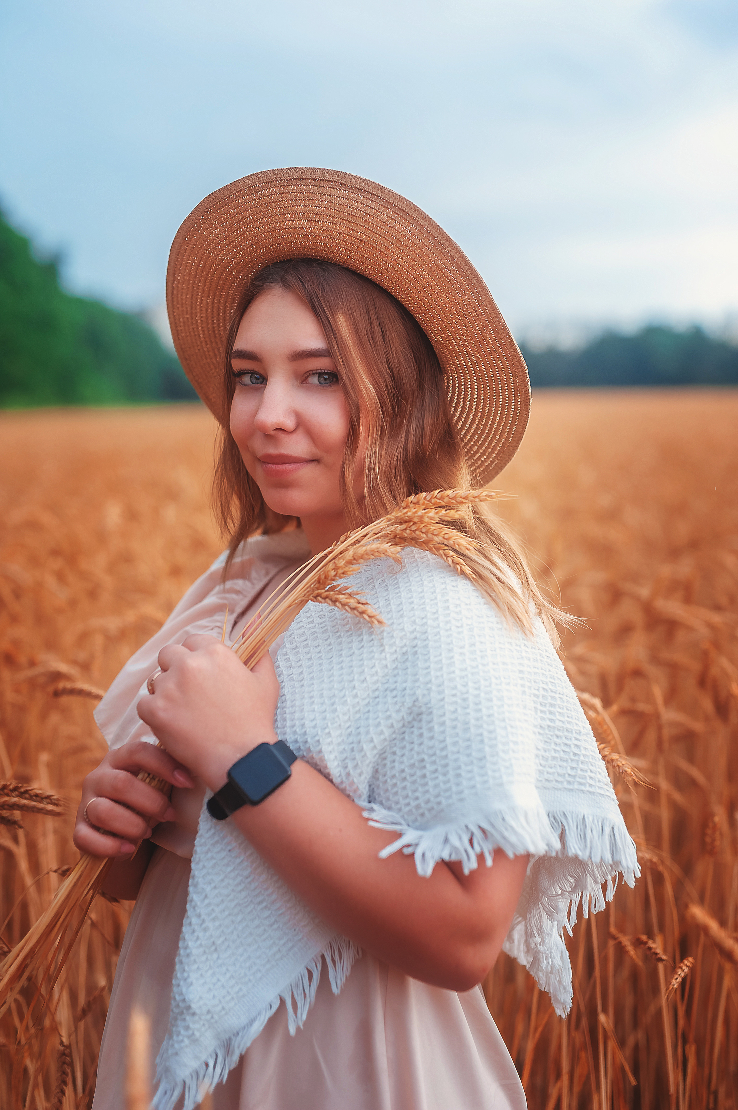 Фотосессии в пшенице. Семейный, детский фотограф в Воронеже Анна Никитина