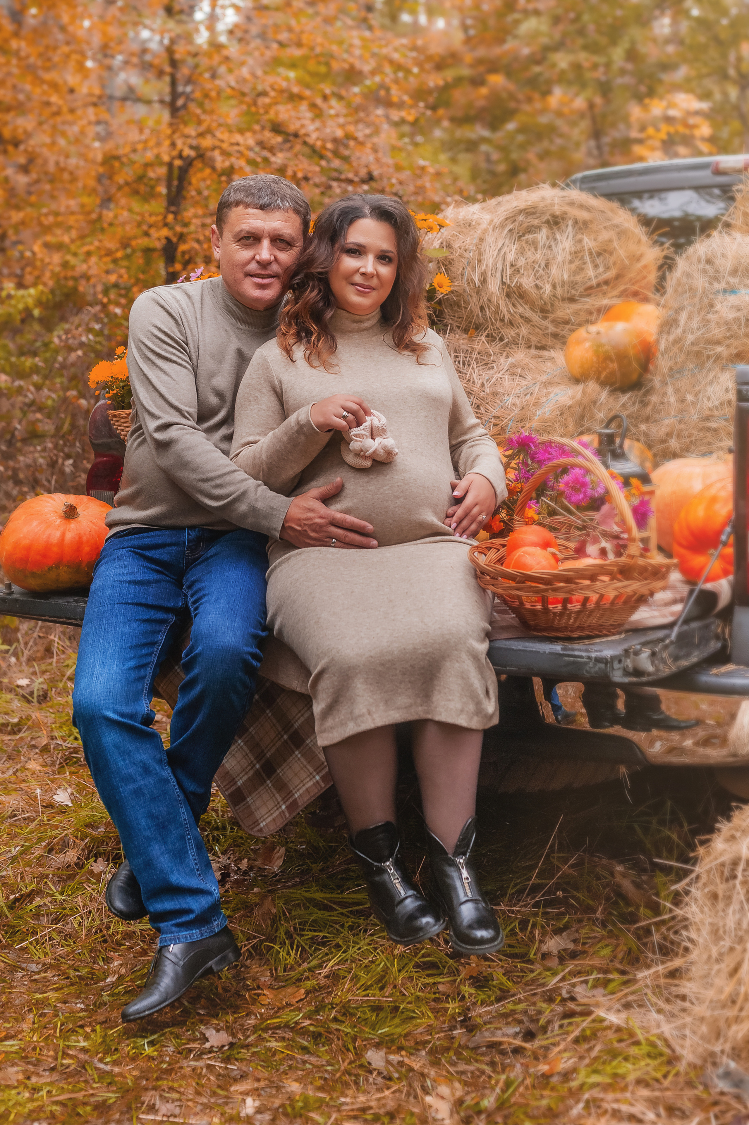 Осенний пикап. Семейный, детский фотограф в Воронеже Анна Никитина