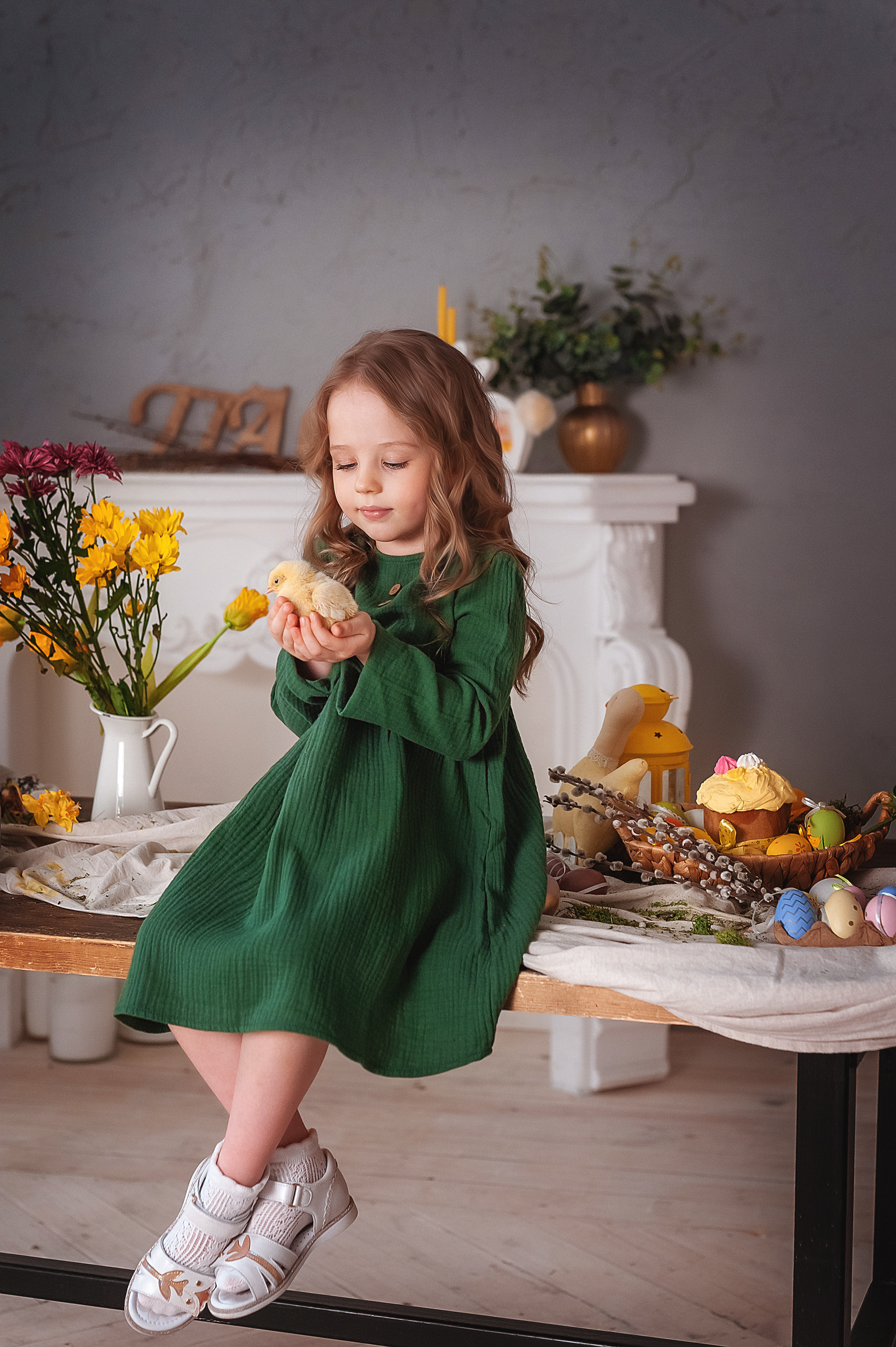 Детский пасхальный проект. Семейный, детский фотограф в Воронеже Анна Никитина