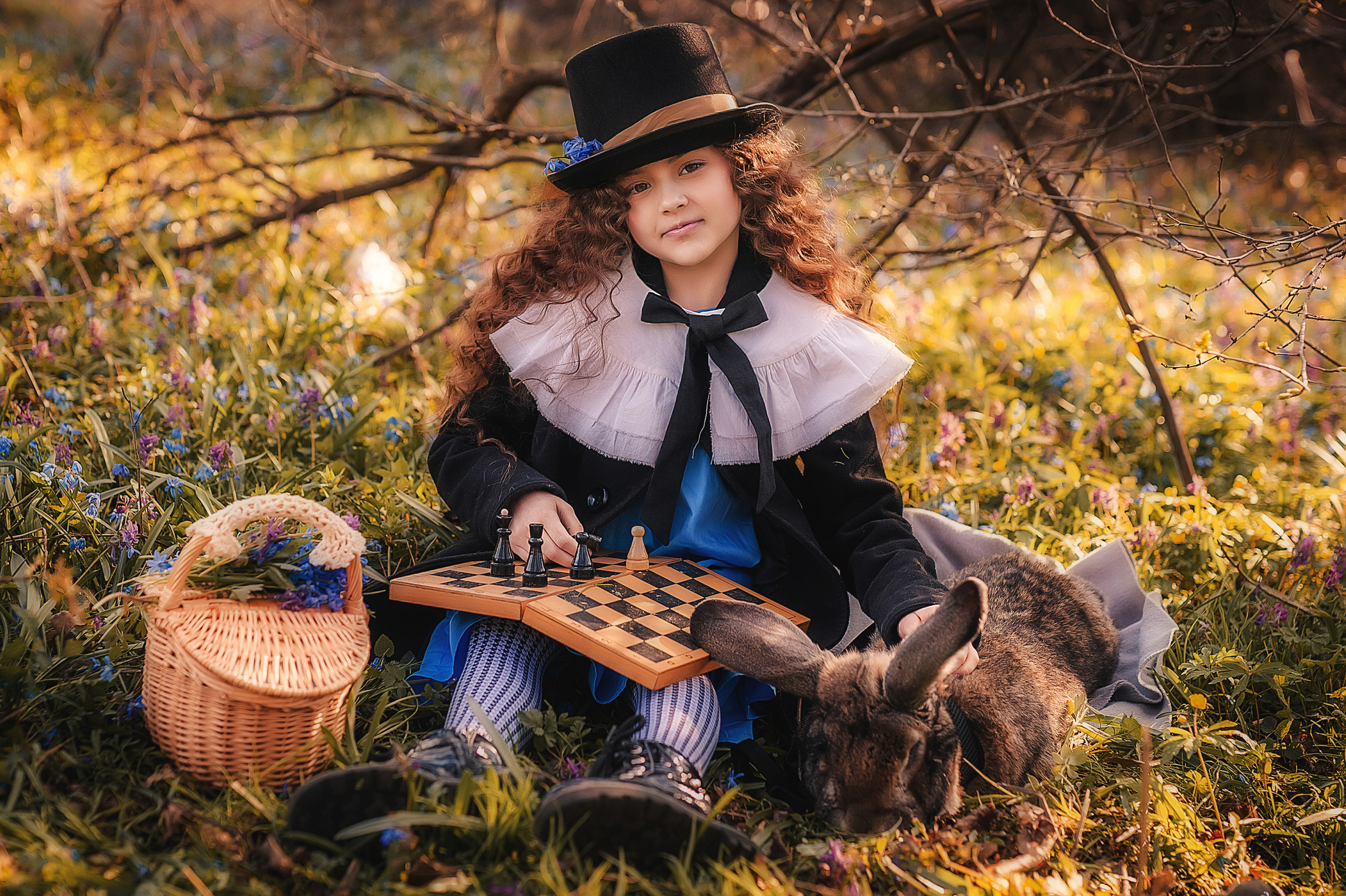 Алиса в стране чудес. Семейный, детский фотограф в Воронеже Анна Никитина