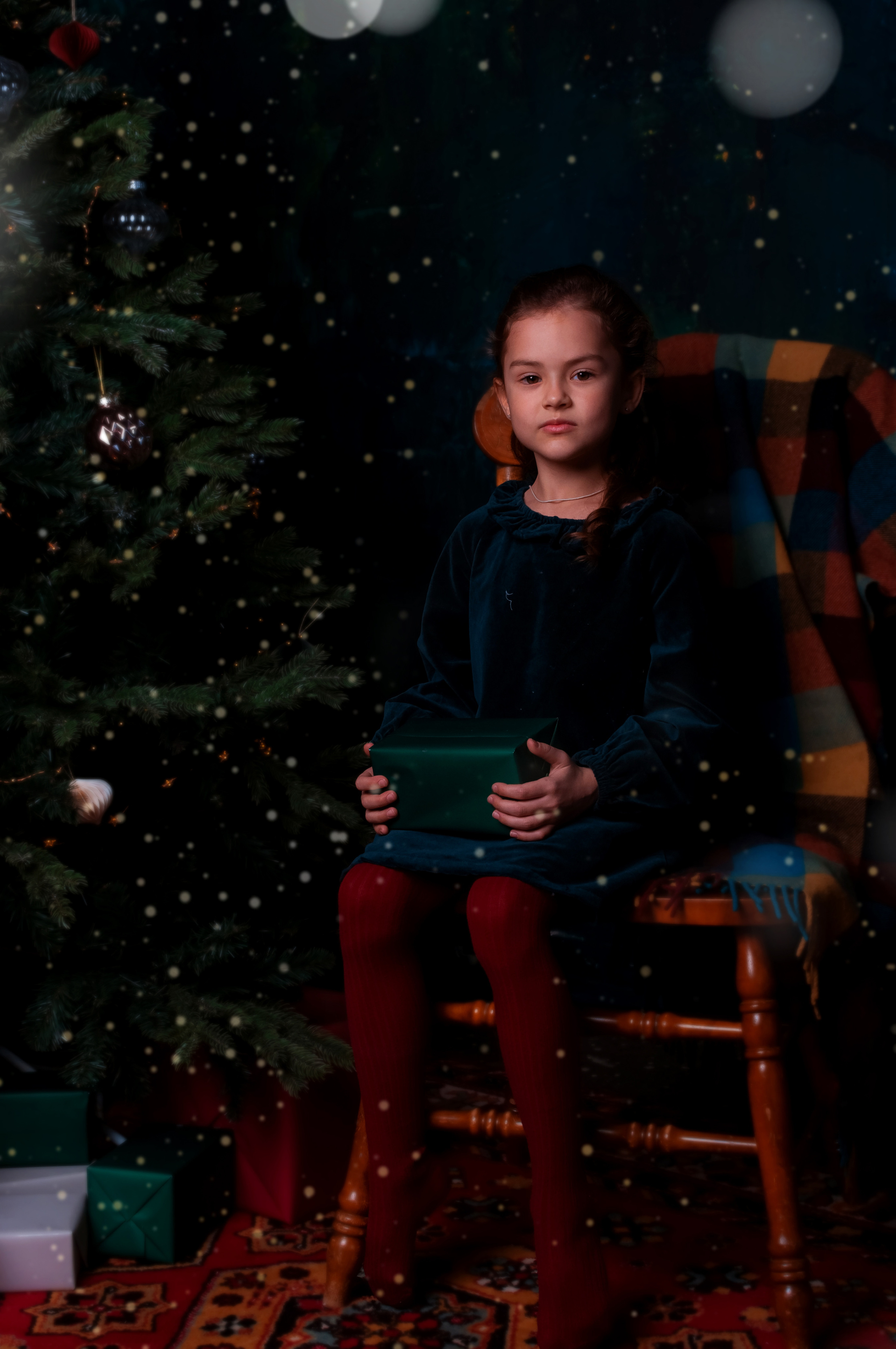 Новый год, как на открытках. Семейный, детский фотограф в Воронеже Анна Никитина