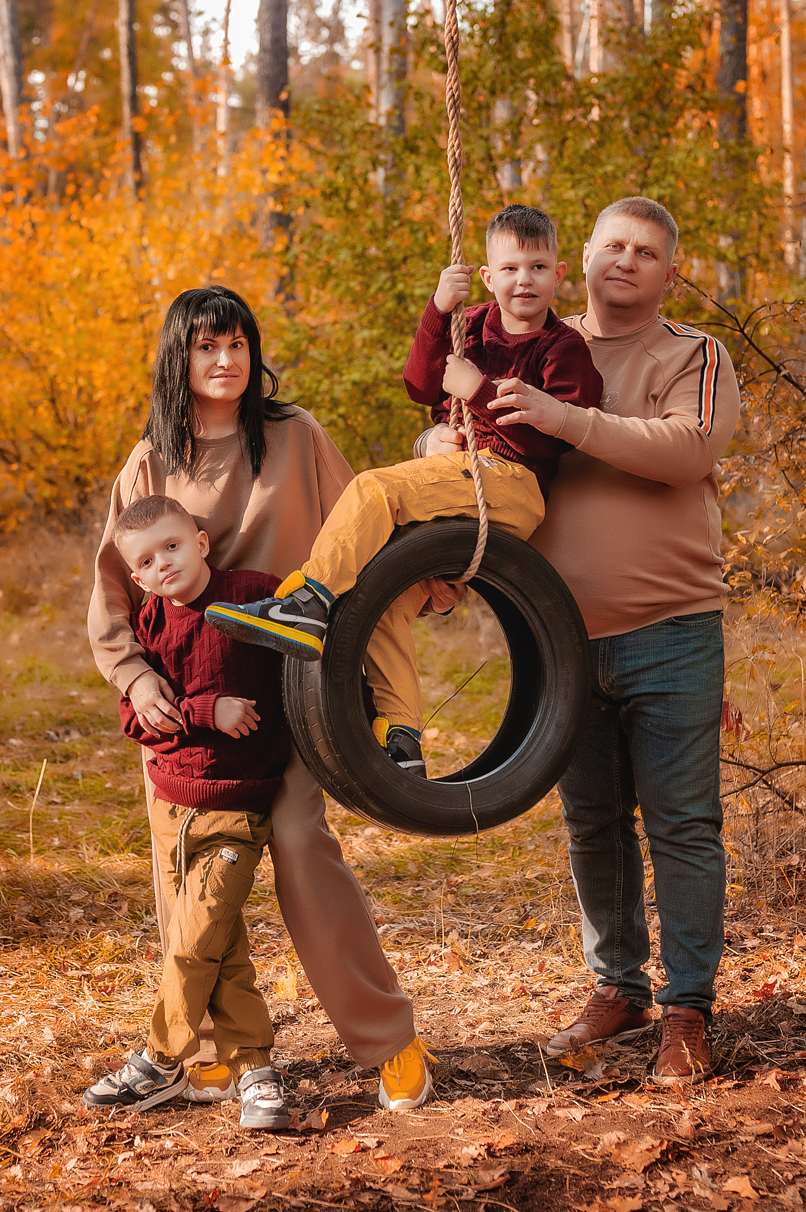 Осенний пикап. Семейный, детский фотограф в Воронеже Анна Никитина