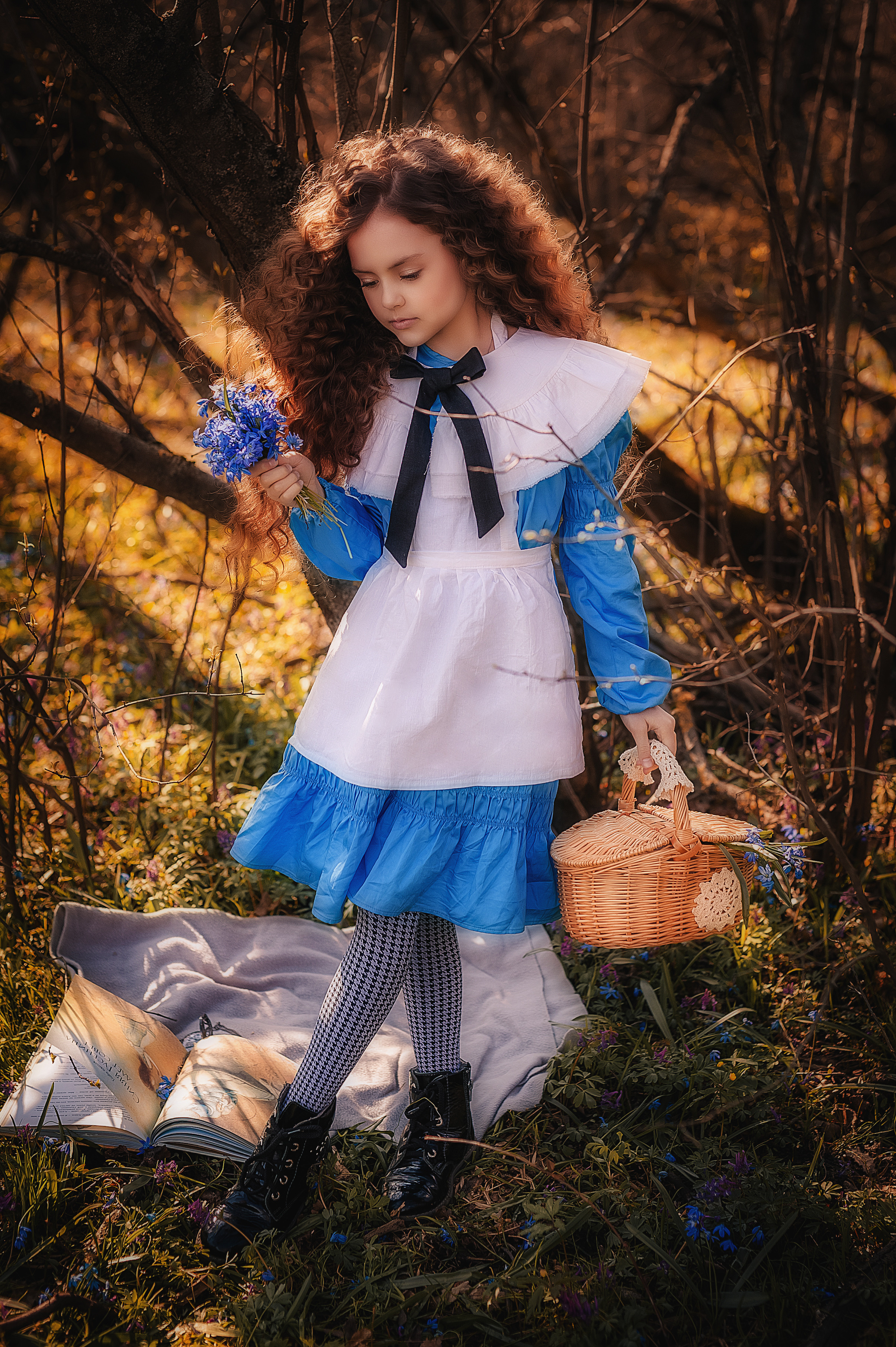 Алиса в стране чудес. Семейный, детский фотограф в Воронеже Анна Никитина