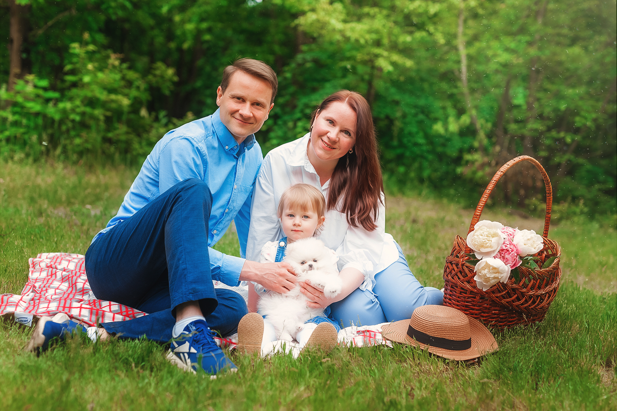 Проект с щеночками шпица. Семейный, детский фотограф в Воронеже Анна Никитина