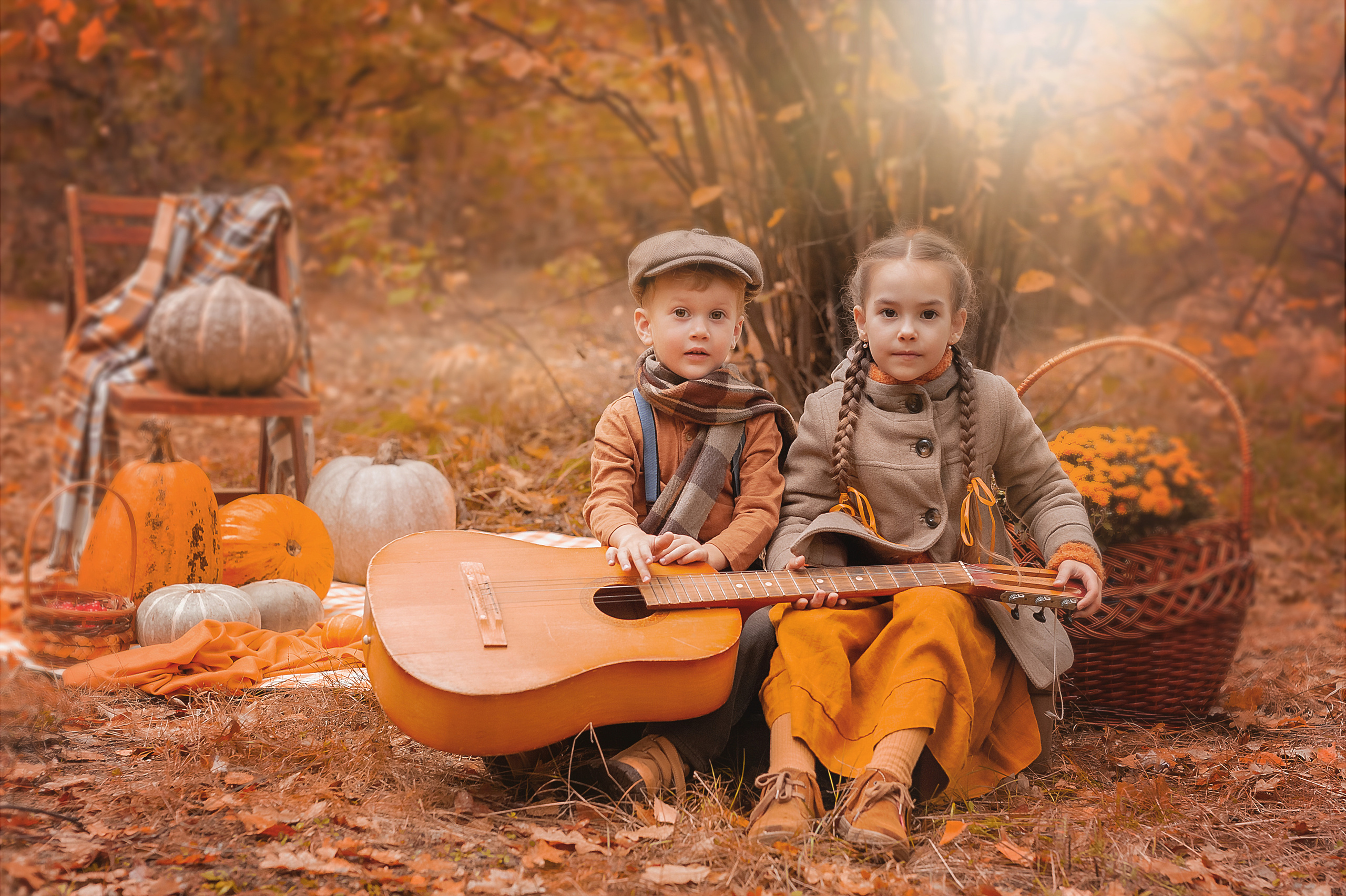 Осеннее настроение. Семейный, детский фотограф в Воронеже Анна Никитина