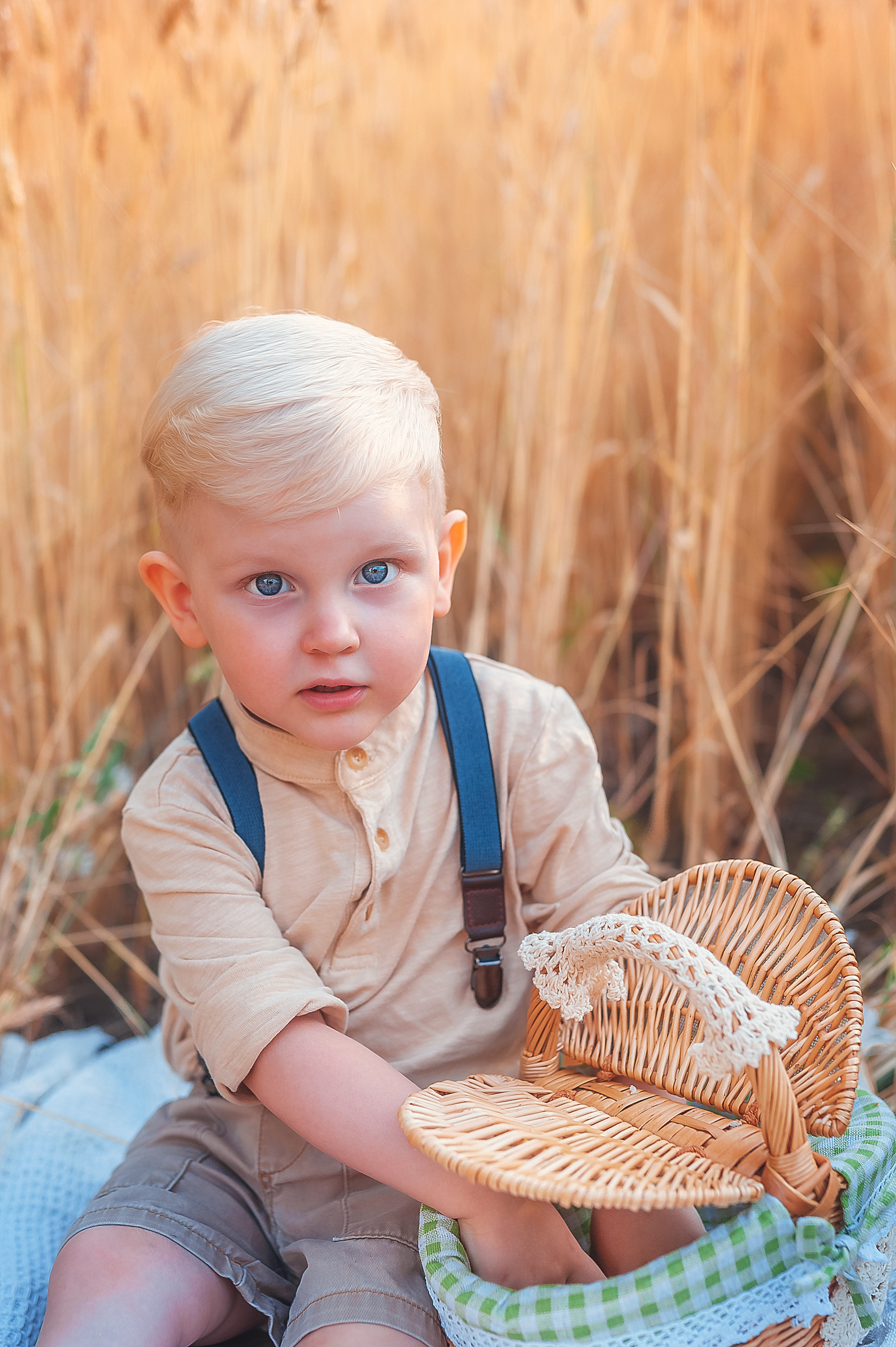 Фотосессии в пшенице. Семейный, детский фотограф в Воронеже Анна Никитина