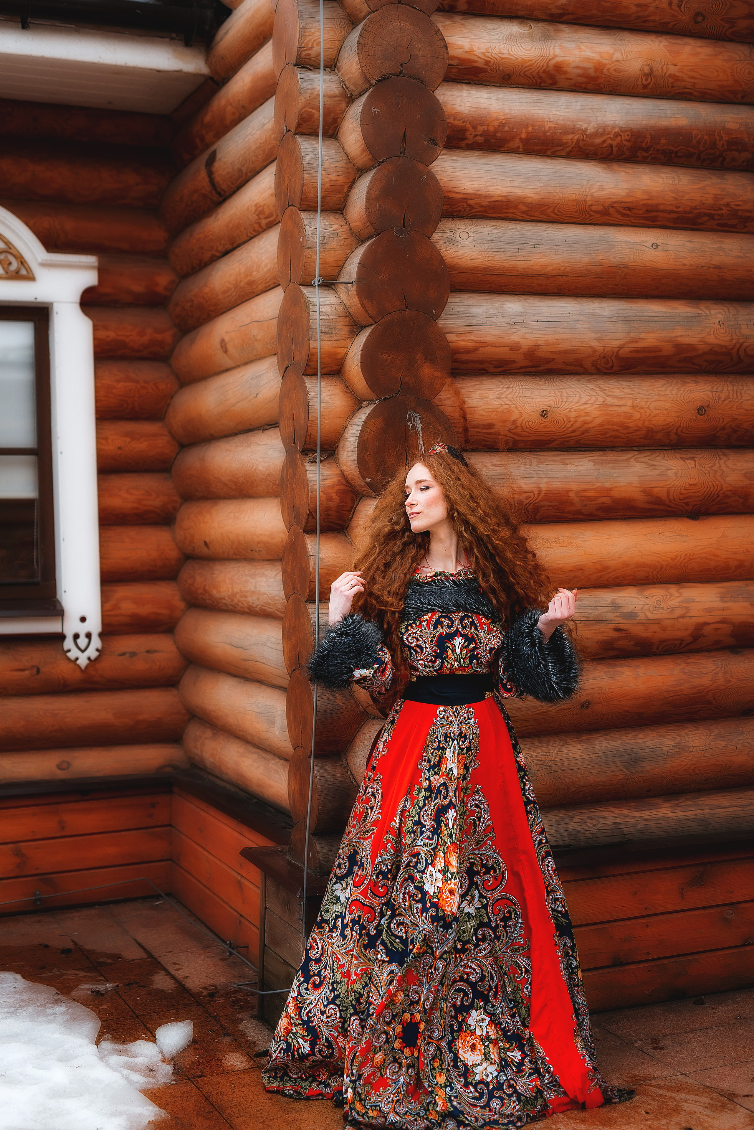 В стиле русская зима. Семейный, детский фотограф в Воронеже Анна Никитина