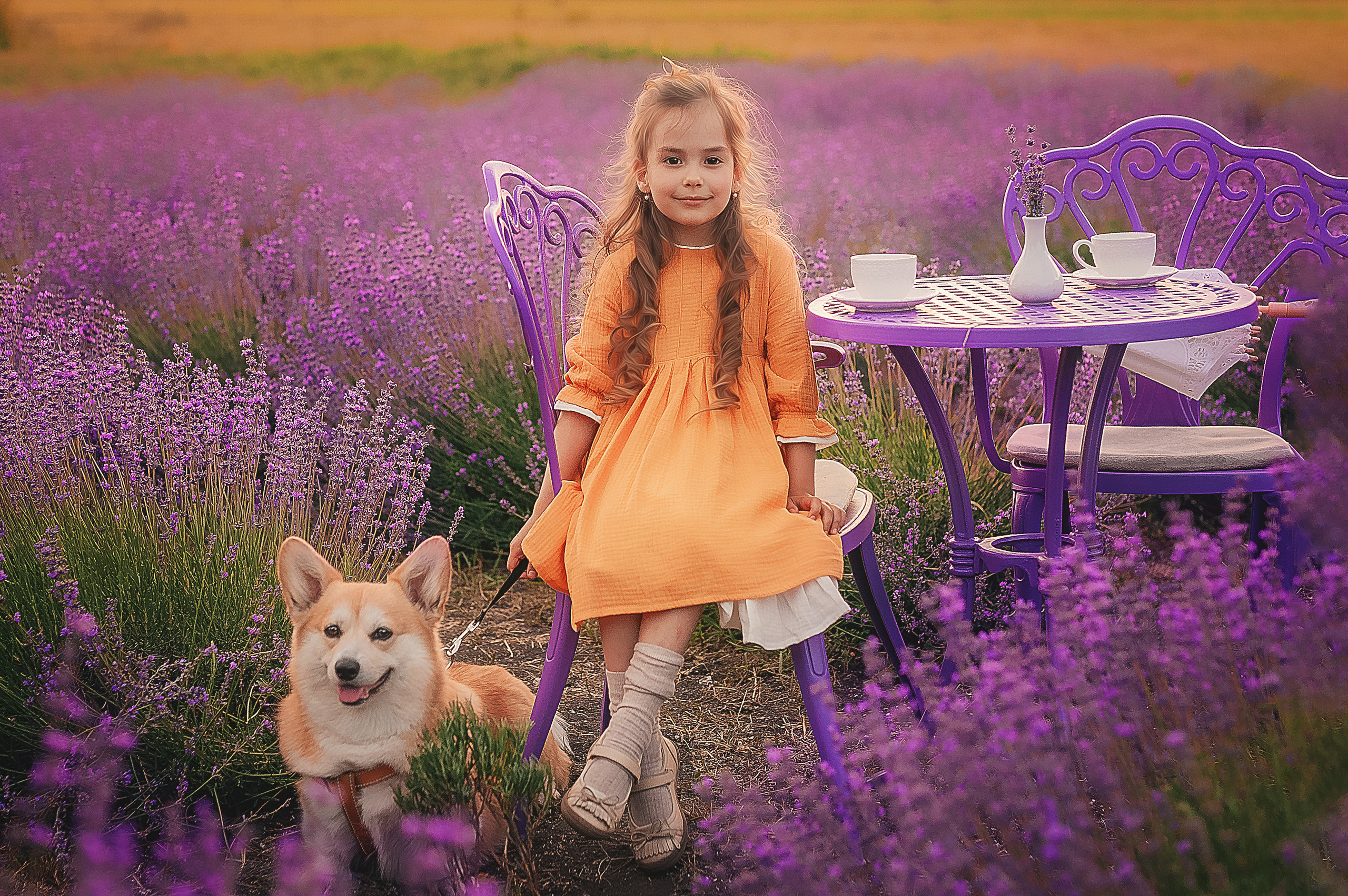 Лаванда. Семейный, детский фотограф в Воронеже Анна Никитина