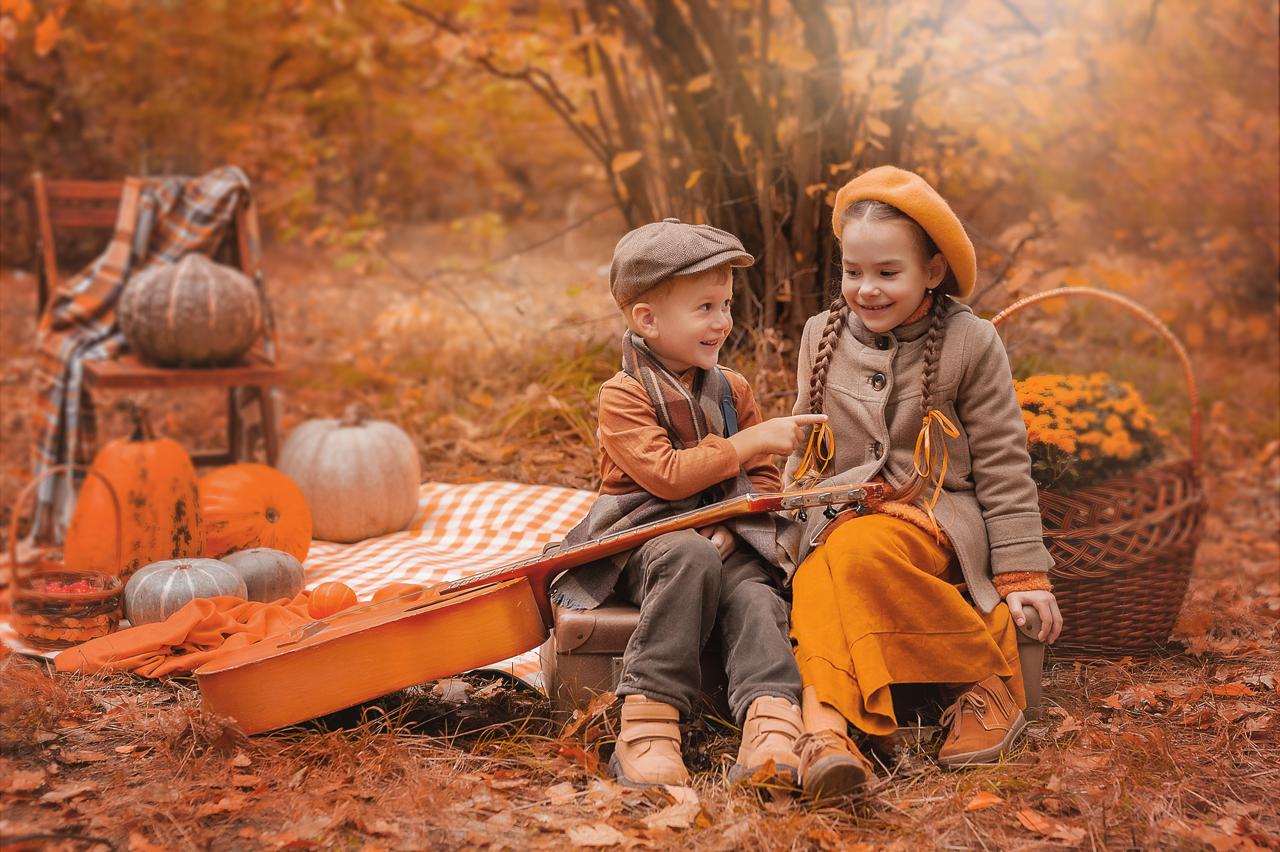 Осеннее настроение. Семейный, детский фотограф в Воронеже Анна Никитина