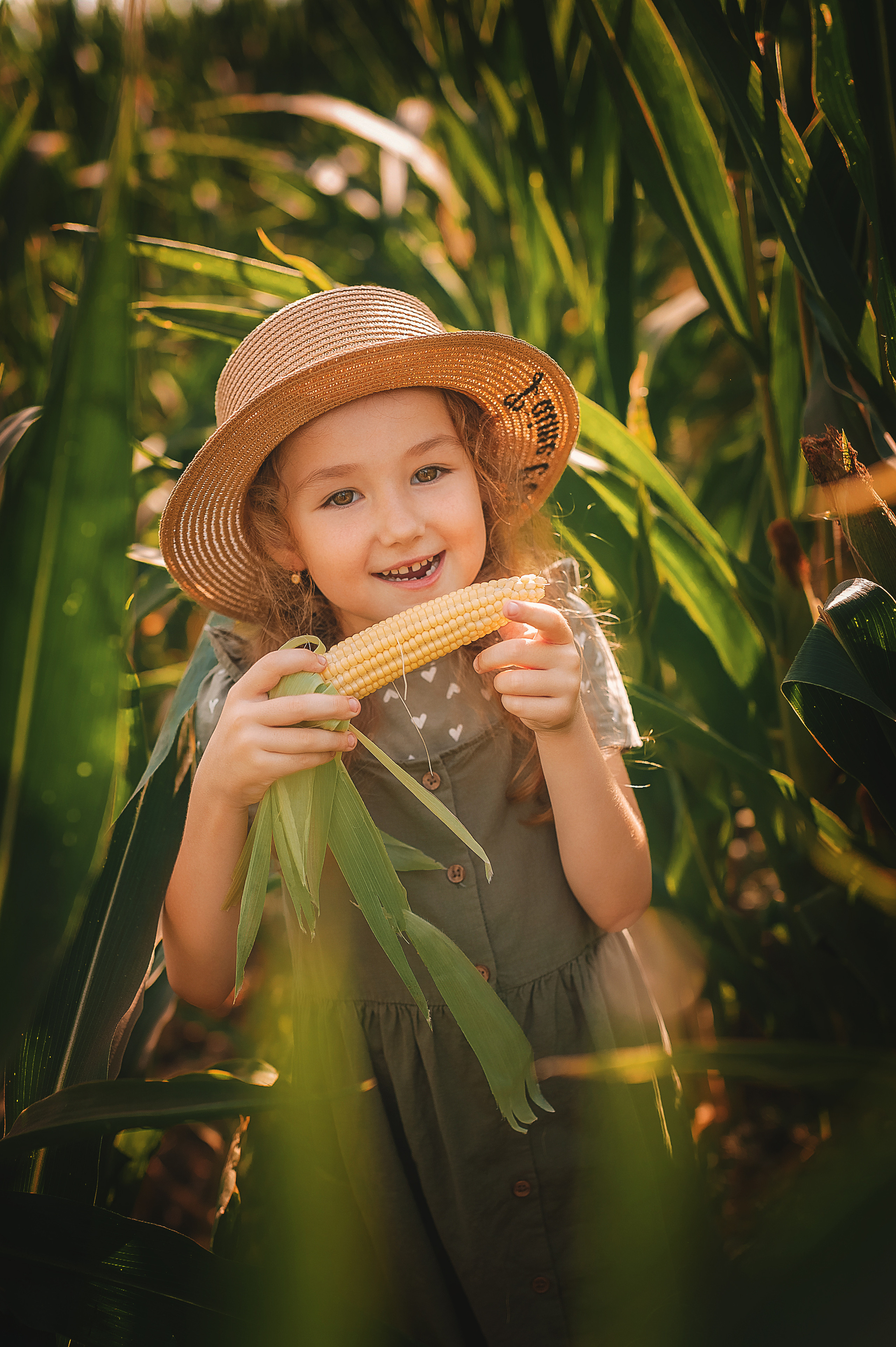 Фотосессия в кукурузе. Семейный, детский фотограф в Воронеже Анна Никитина