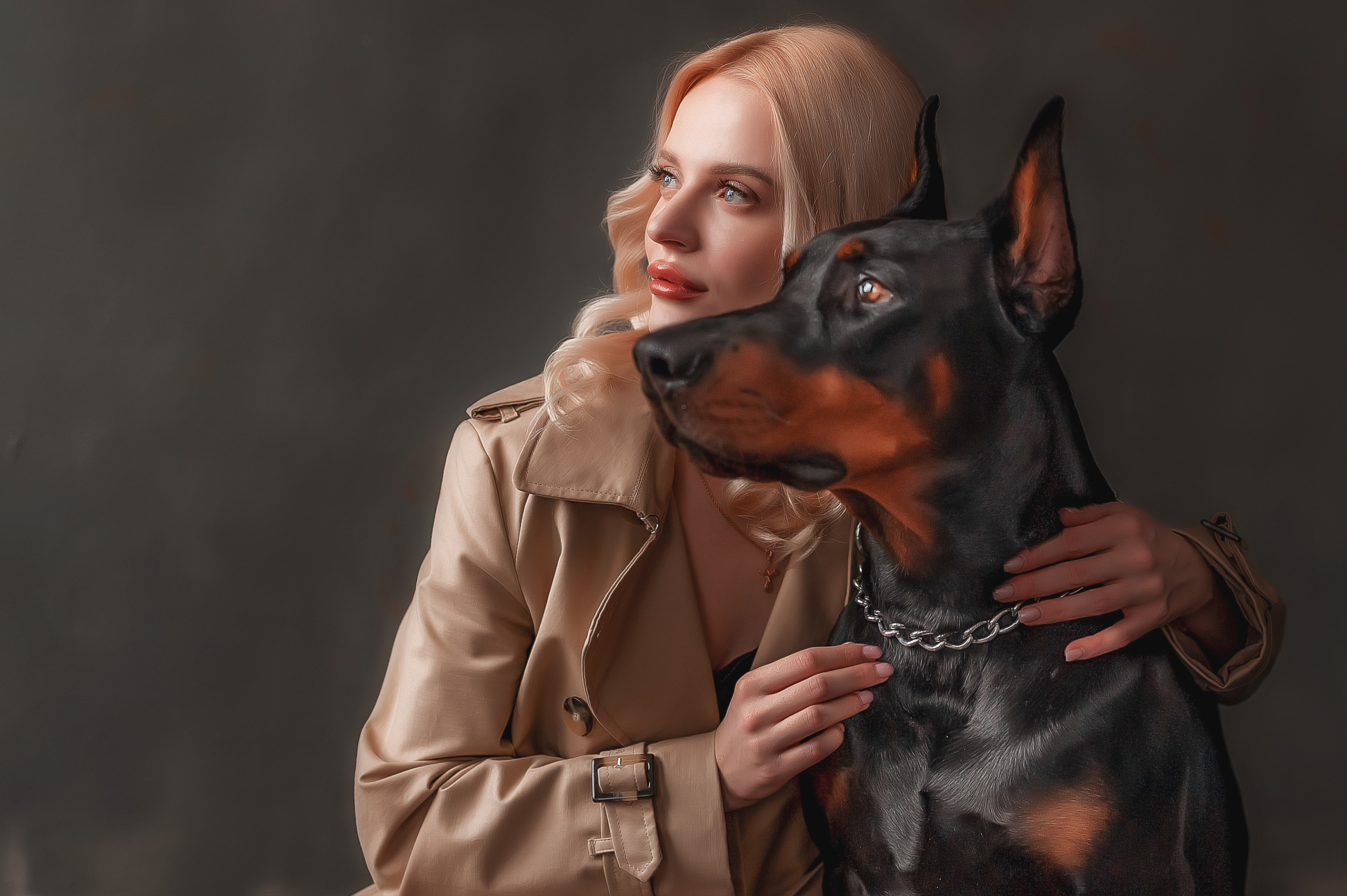 Фотопроект с доберманом. Семейный, детский фотограф в Воронеже Анна Никитина