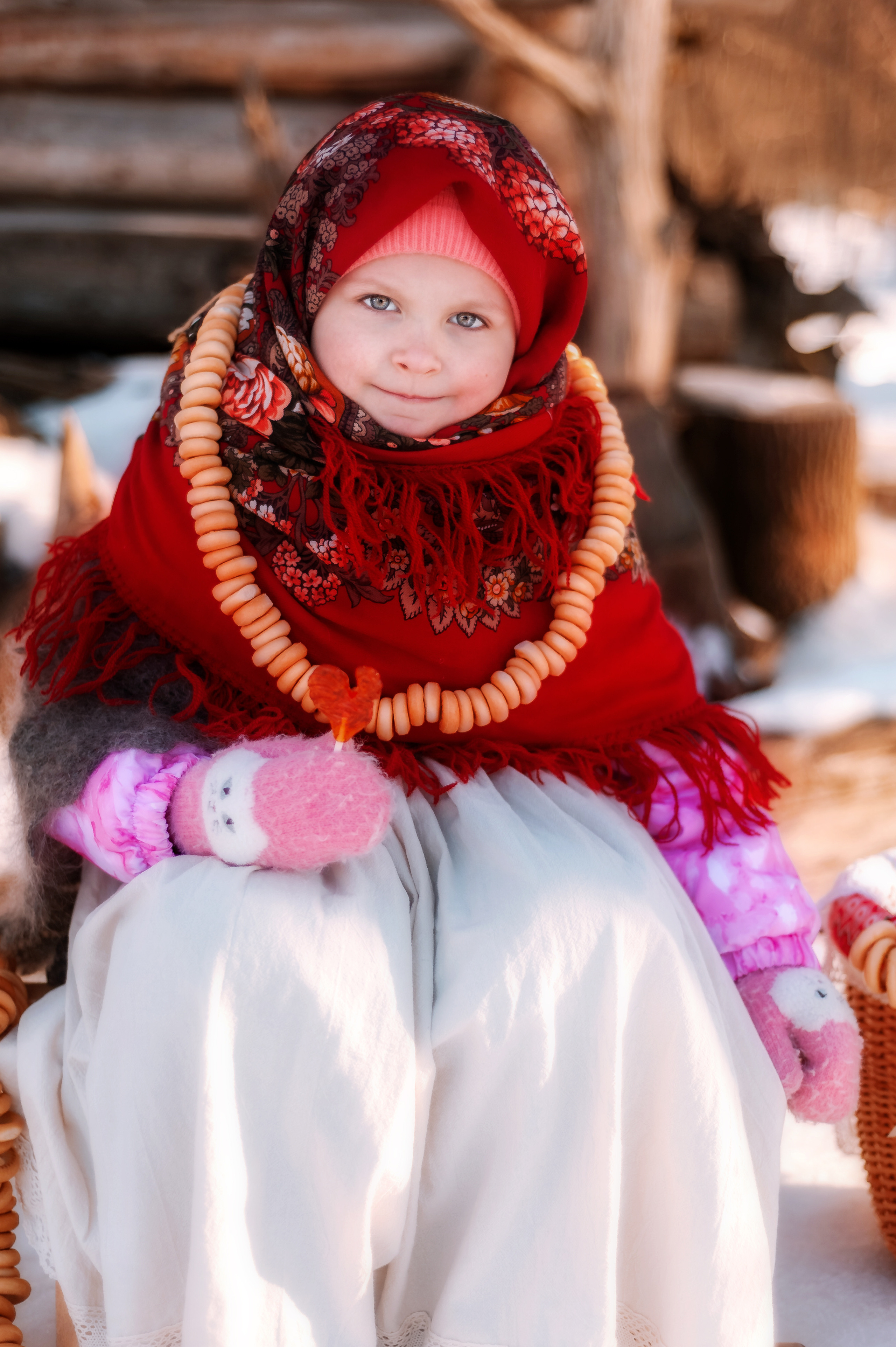 Русская зима. Семейный, детский фотограф в Воронеже Анна Никитина