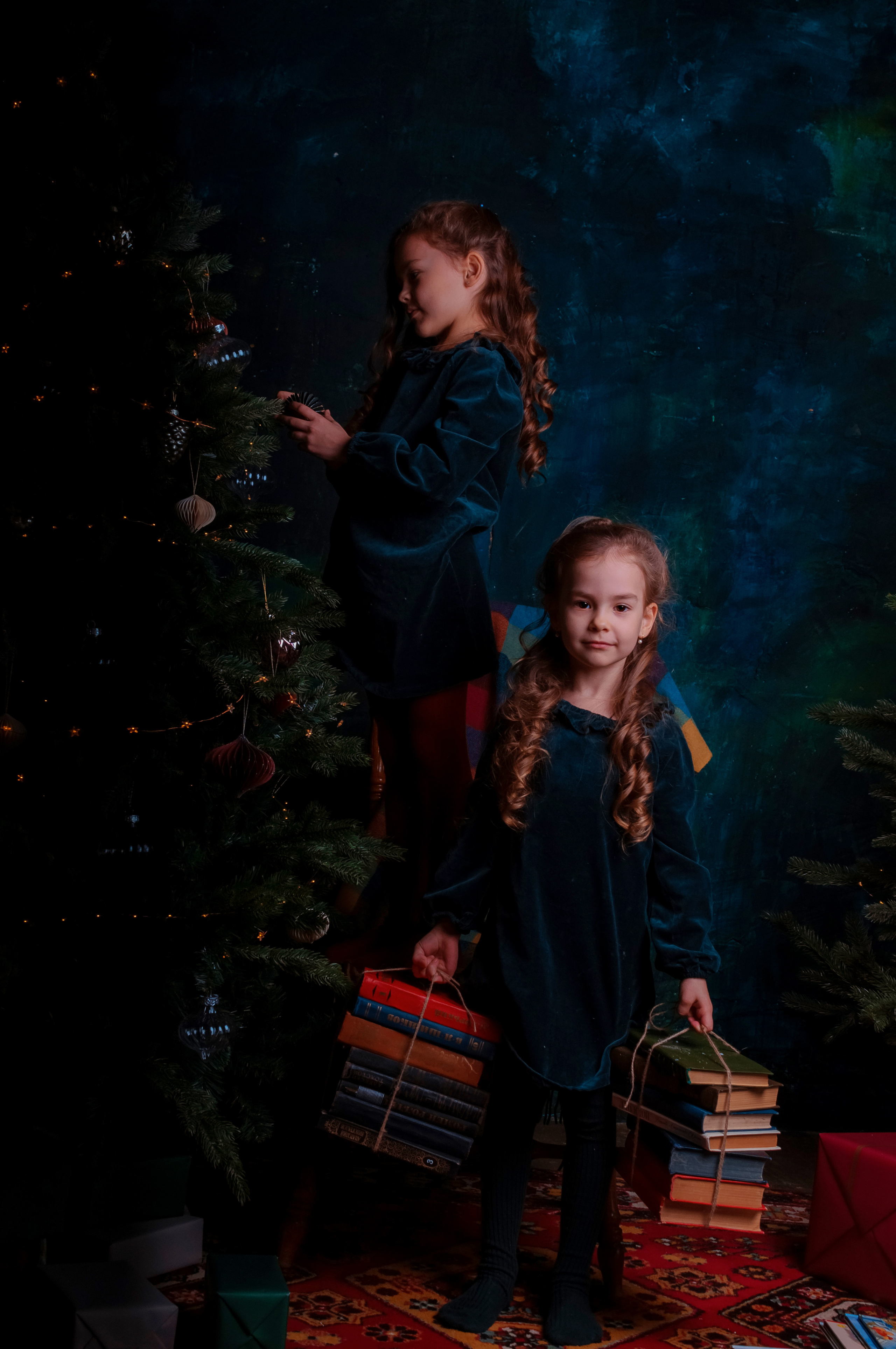 Новый год, как на открытках. Семейный, детский фотограф в Воронеже Анна Никитина