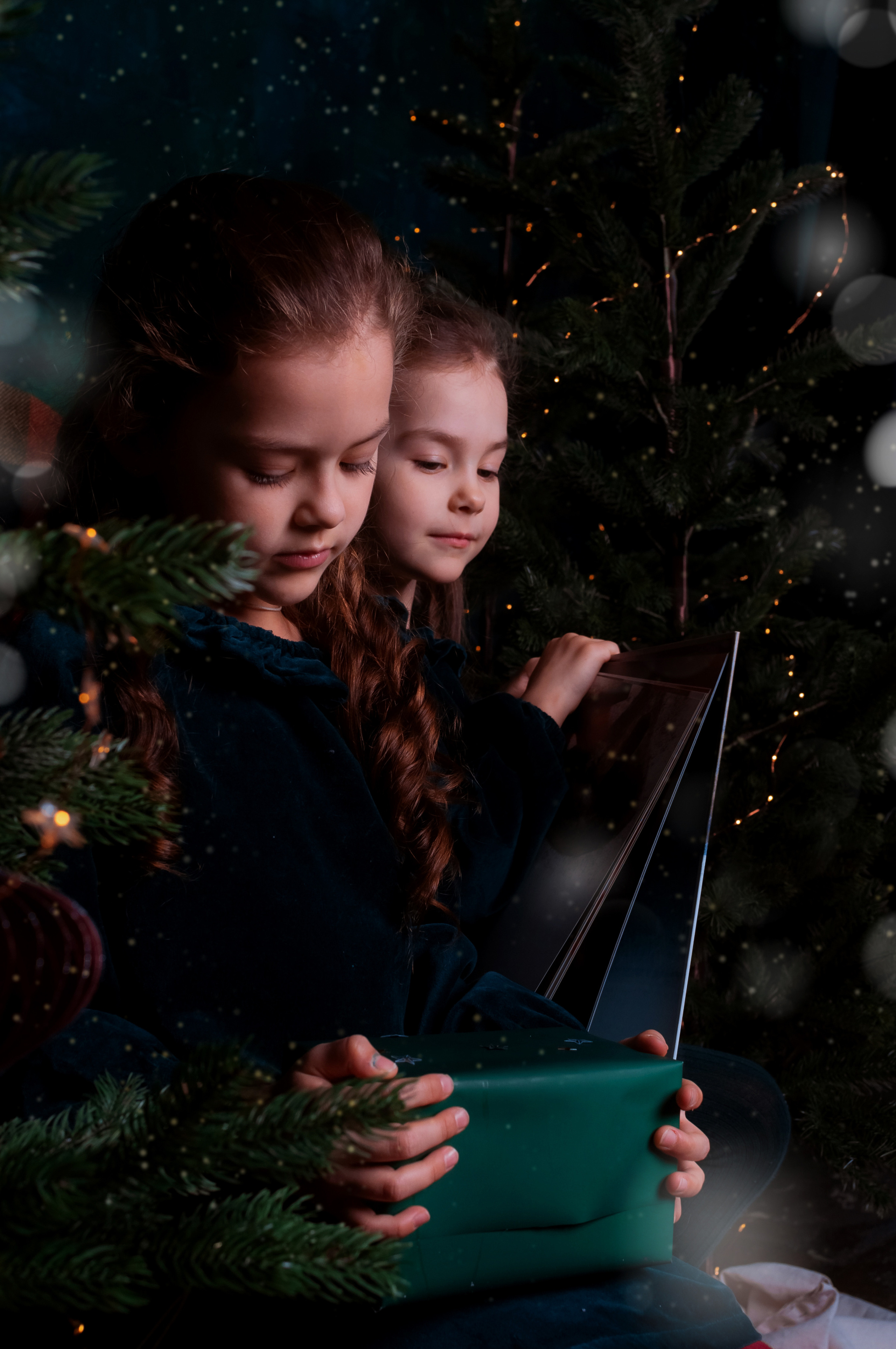 Новый год, как на открытках. Семейный, детский фотограф в Воронеже Анна Никитина