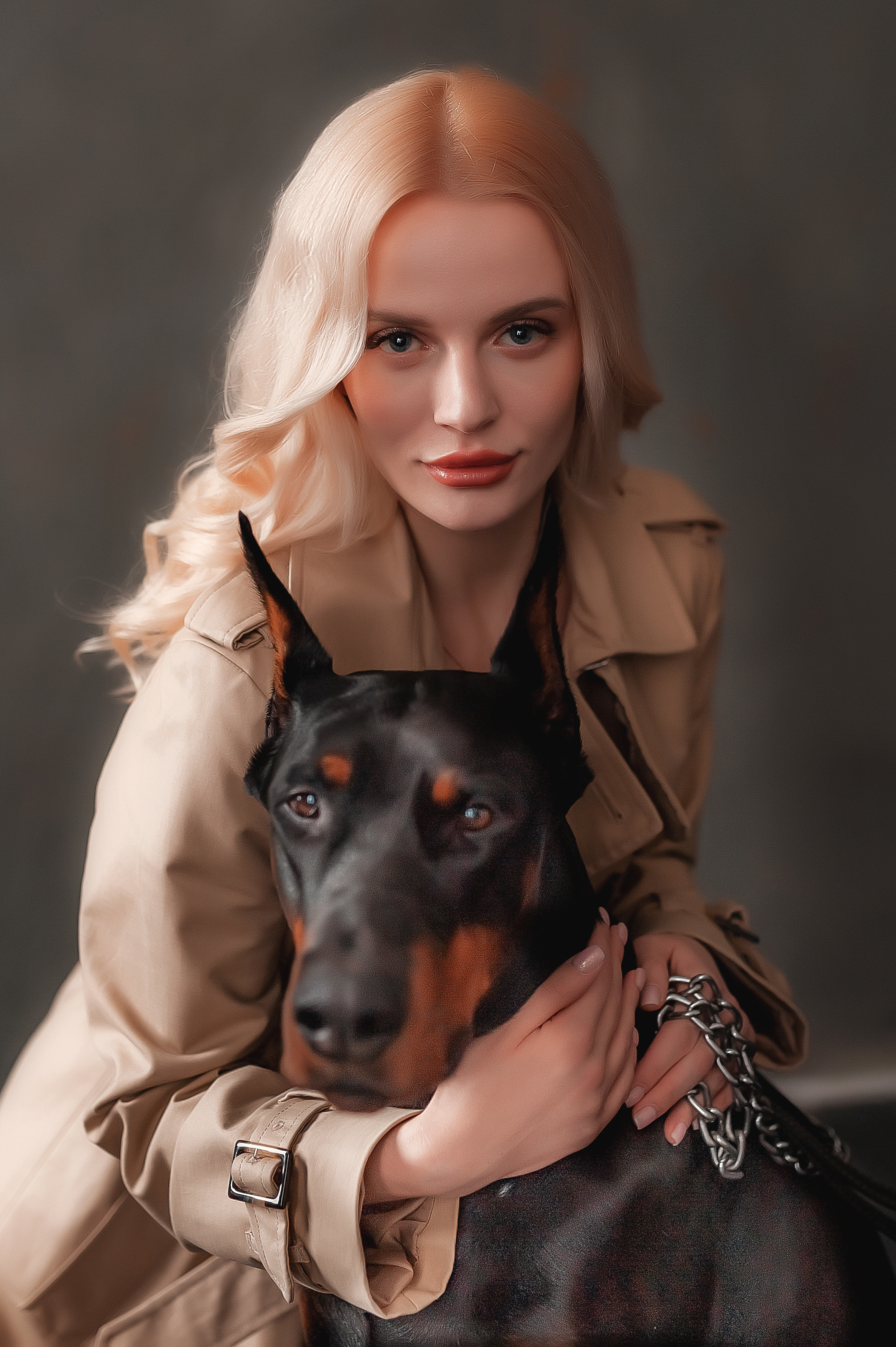 Фотопроект с доберманом. Семейный, детский фотограф в Воронеже Анна Никитина