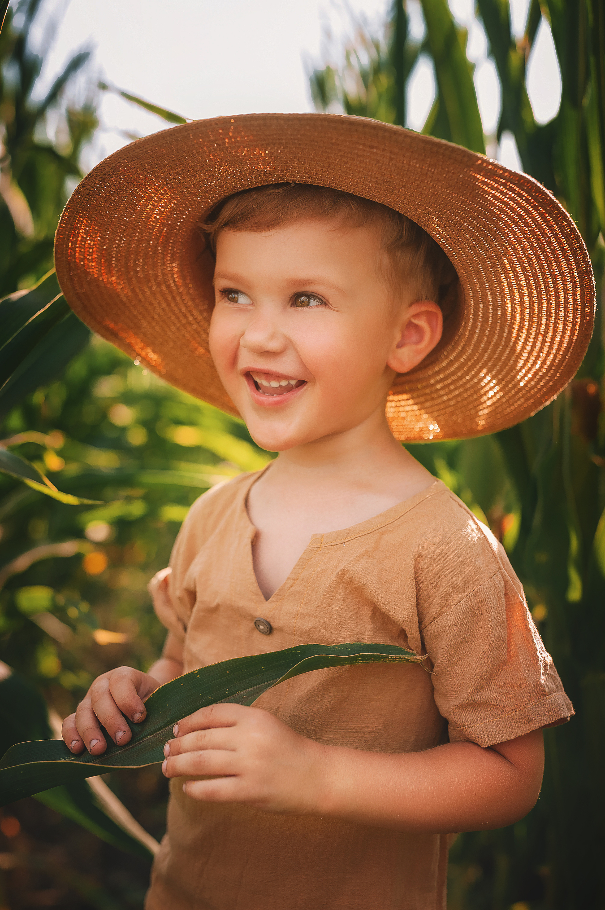 Фотосессия в кукурузе. Семейный, детский фотограф в Воронеже Анна Никитина