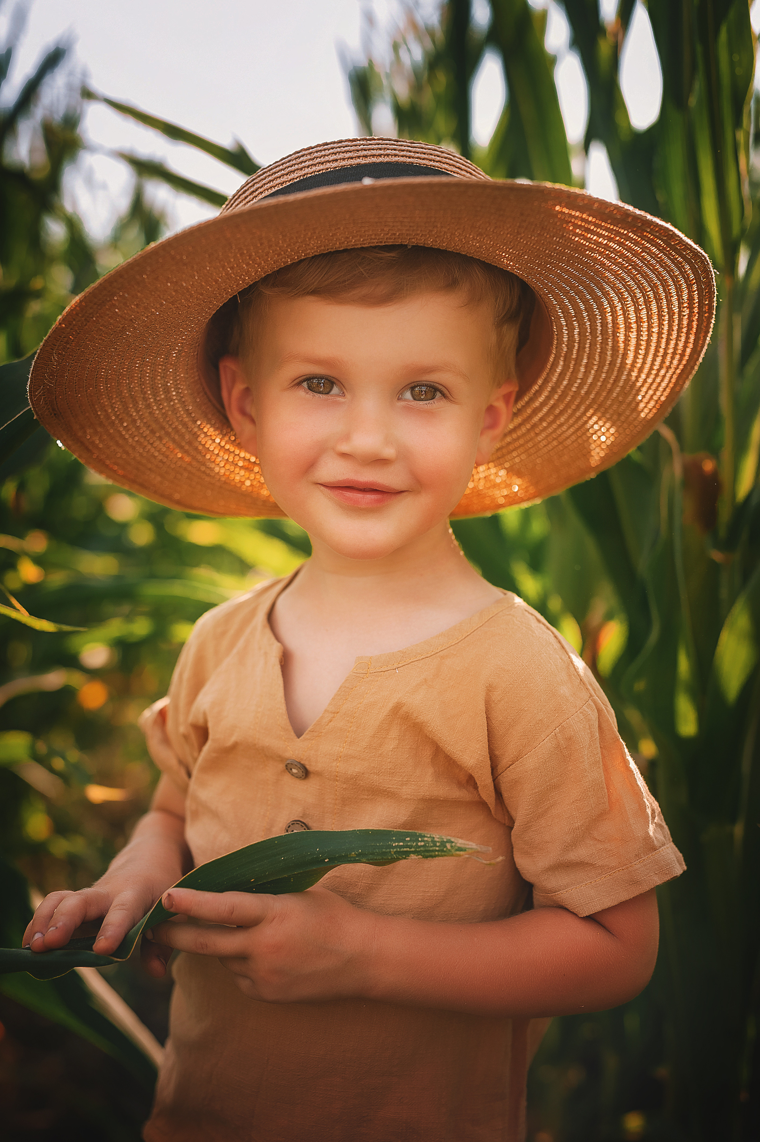 Фотосессия в кукурузе. Семейный, детский фотограф в Воронеже Анна Никитина
