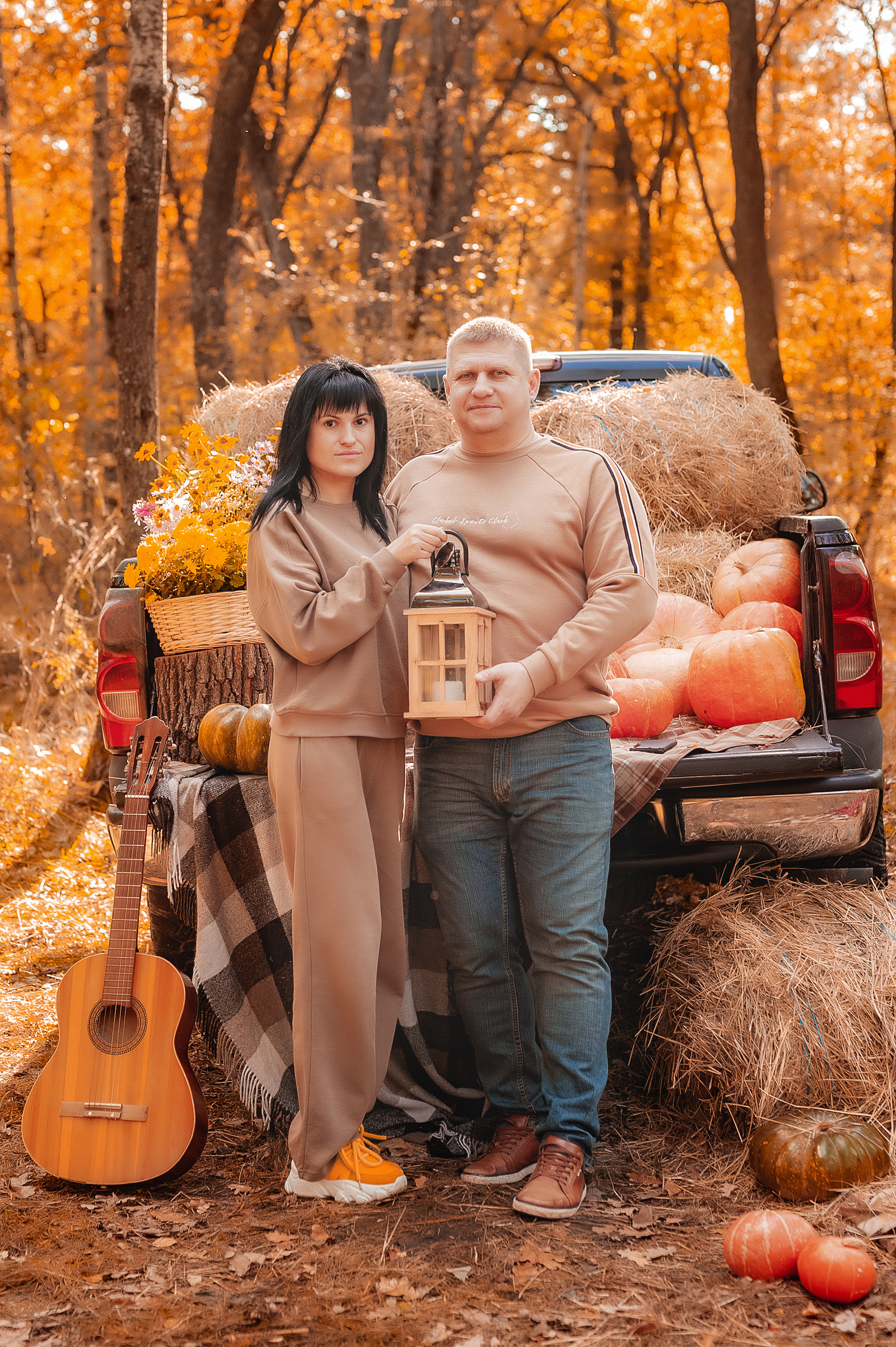 Осенний пикап. Семейный, детский фотограф в Воронеже Анна Никитина